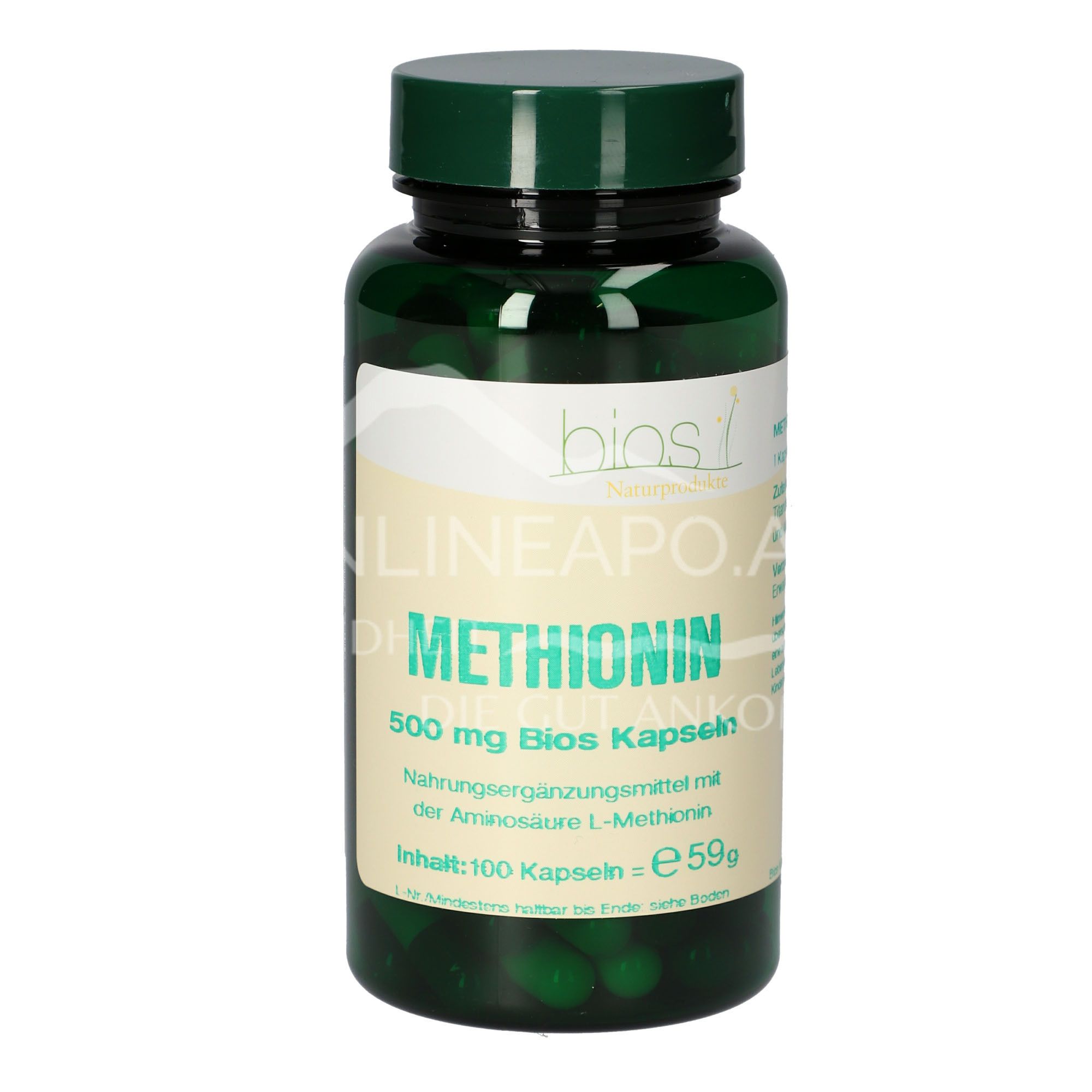 Bios Methionine 500 mg capsules