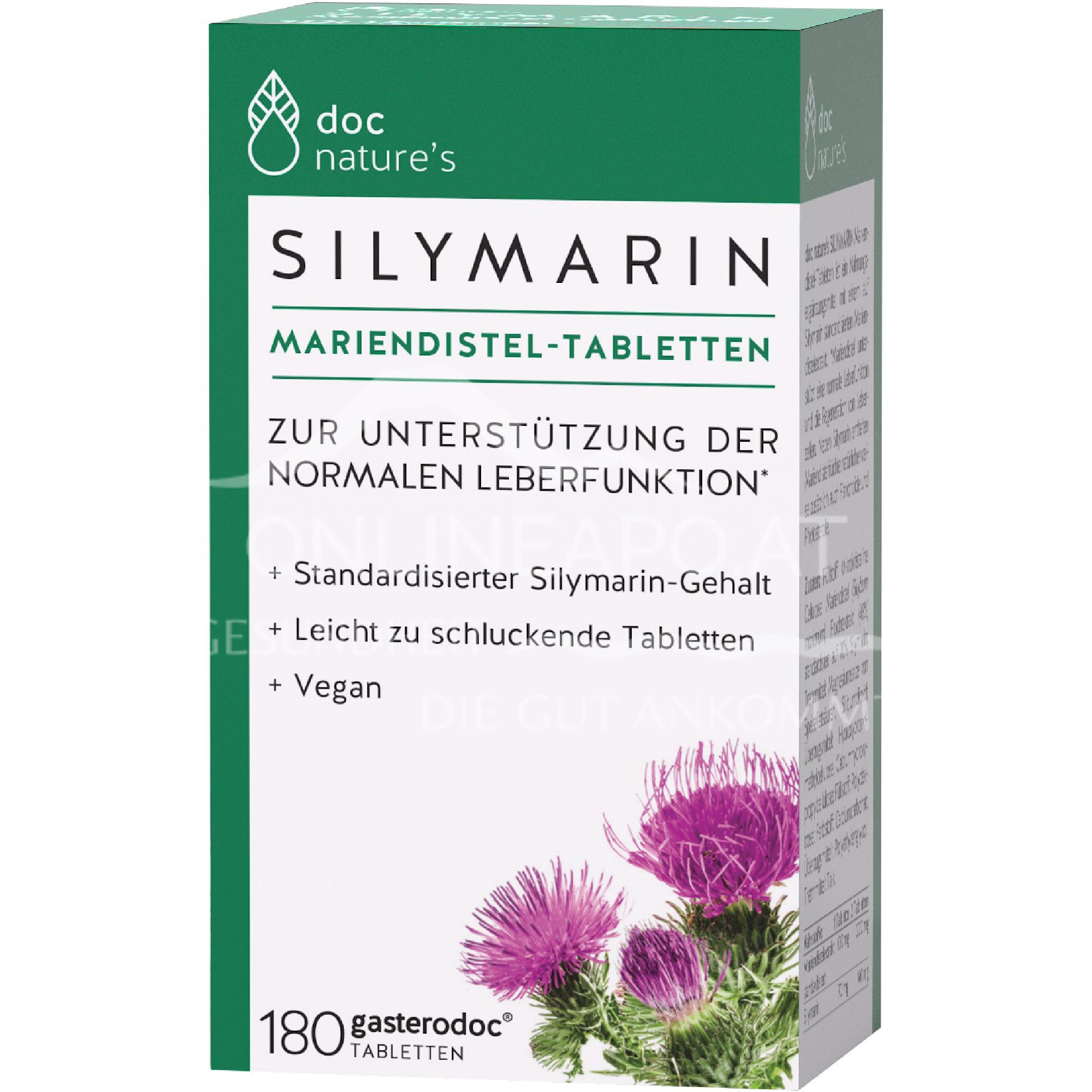 doc nature‘s SILYMARIN Mariendistel-Tabletten