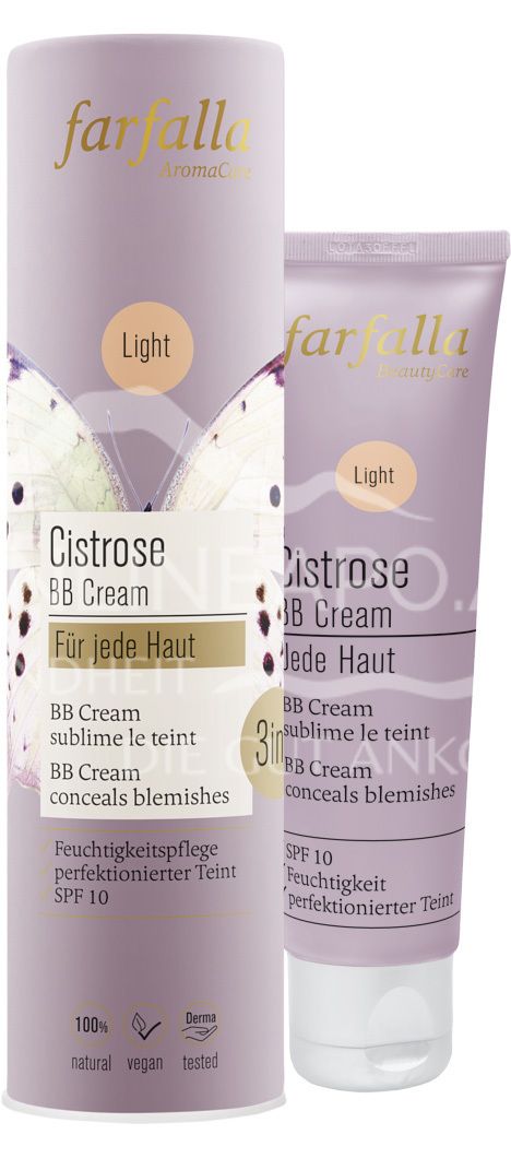 Farfalla Cistrose For all skin types, BB Cream light - SPF 10