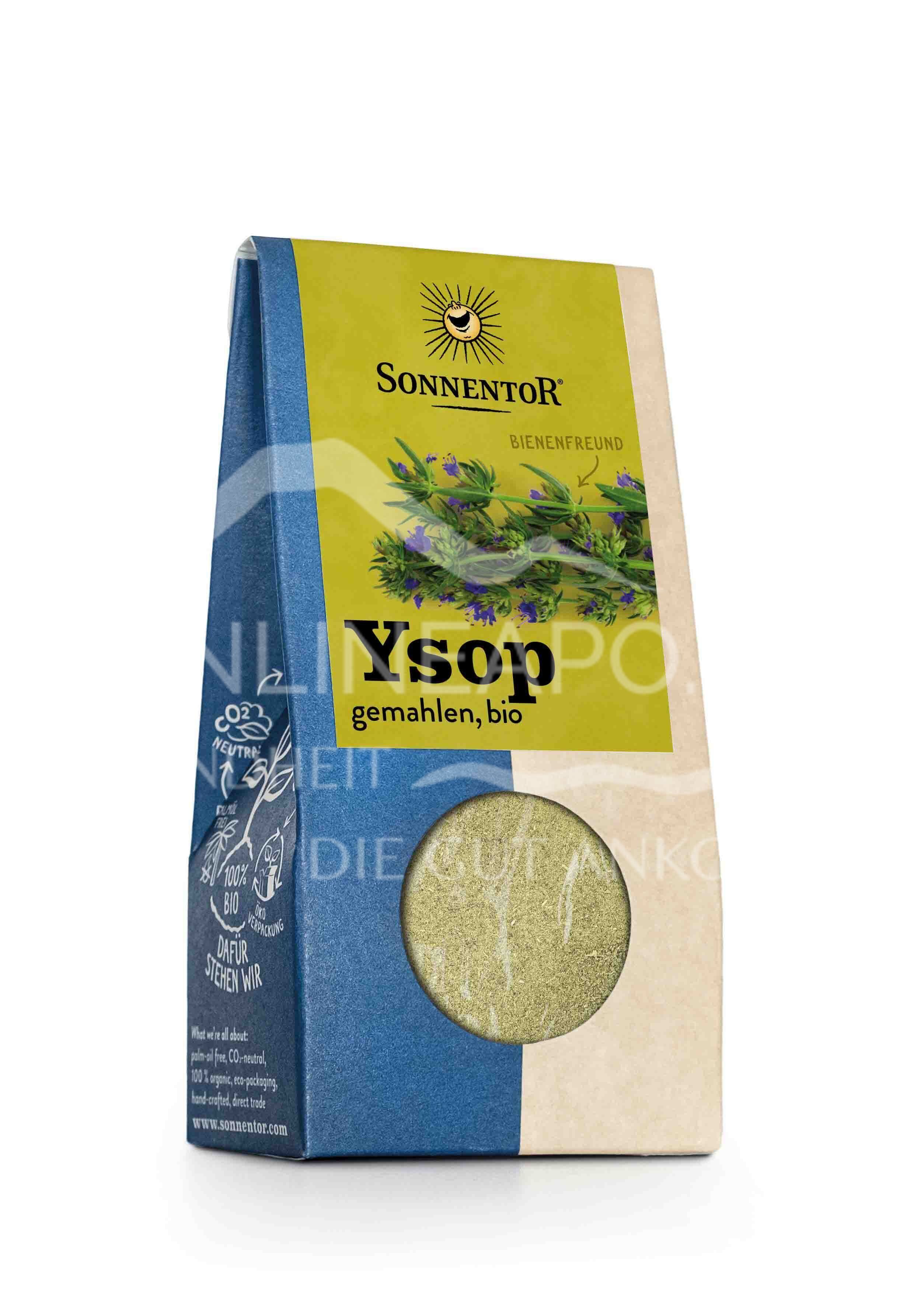 Sonnentor hyssop ground, organic