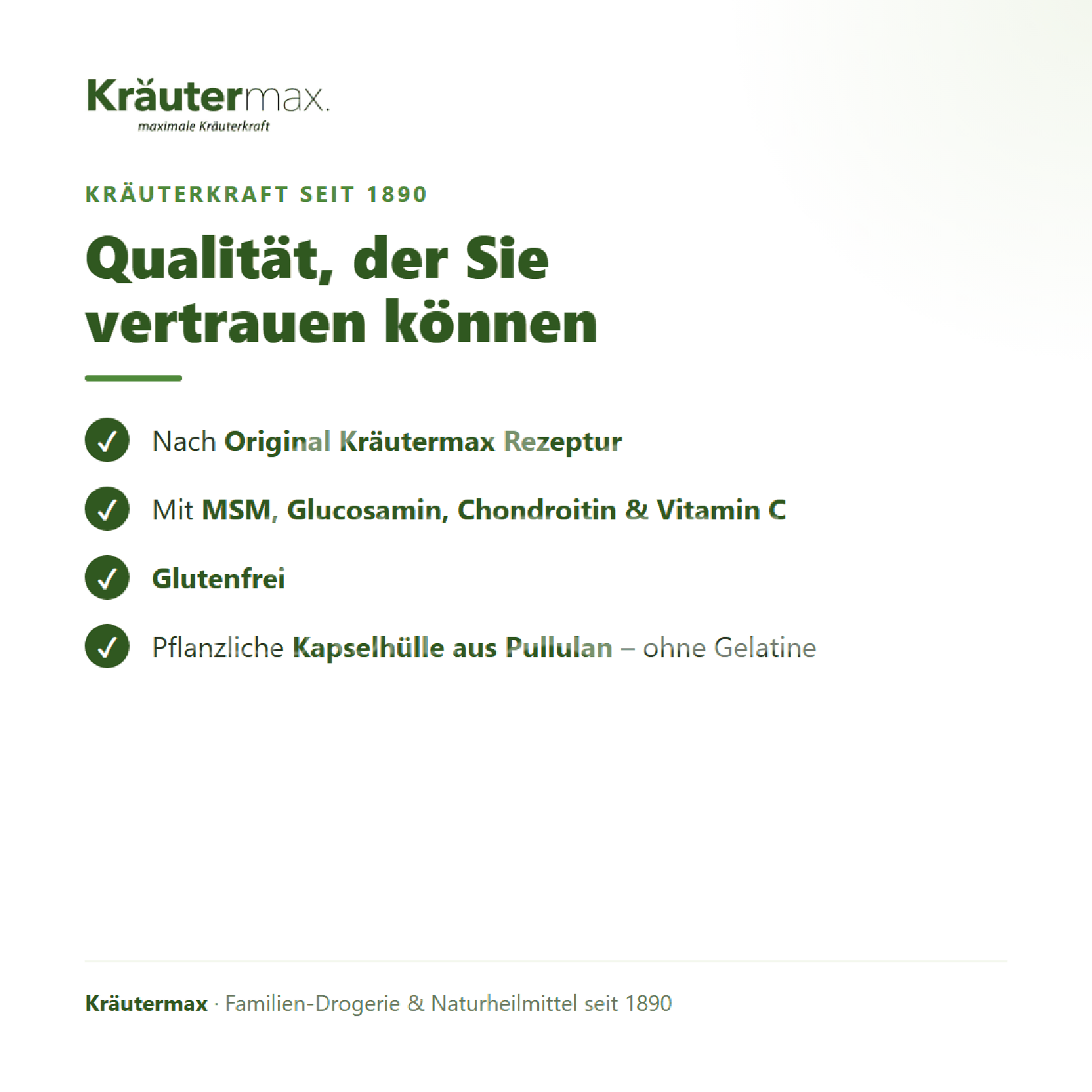 Kräutermax Arthro & Knorpel Komplex+ Kapseln