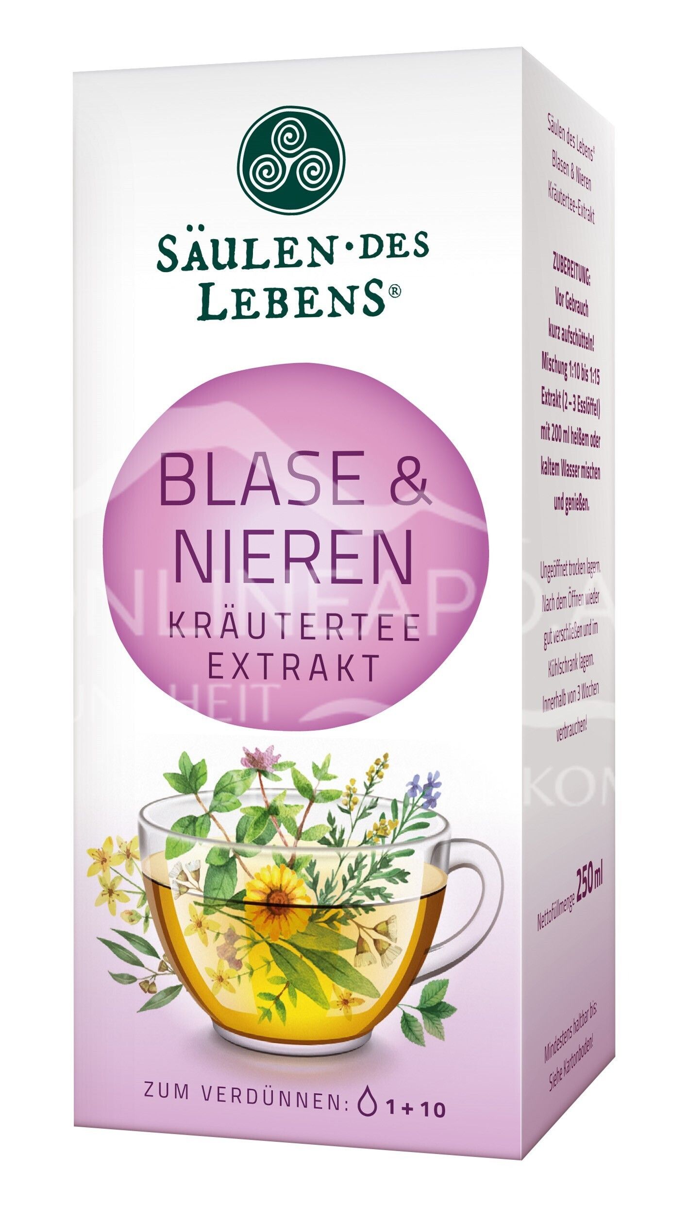 Säulen des Lebens Blase & Nieren Kräuterteeextrakt