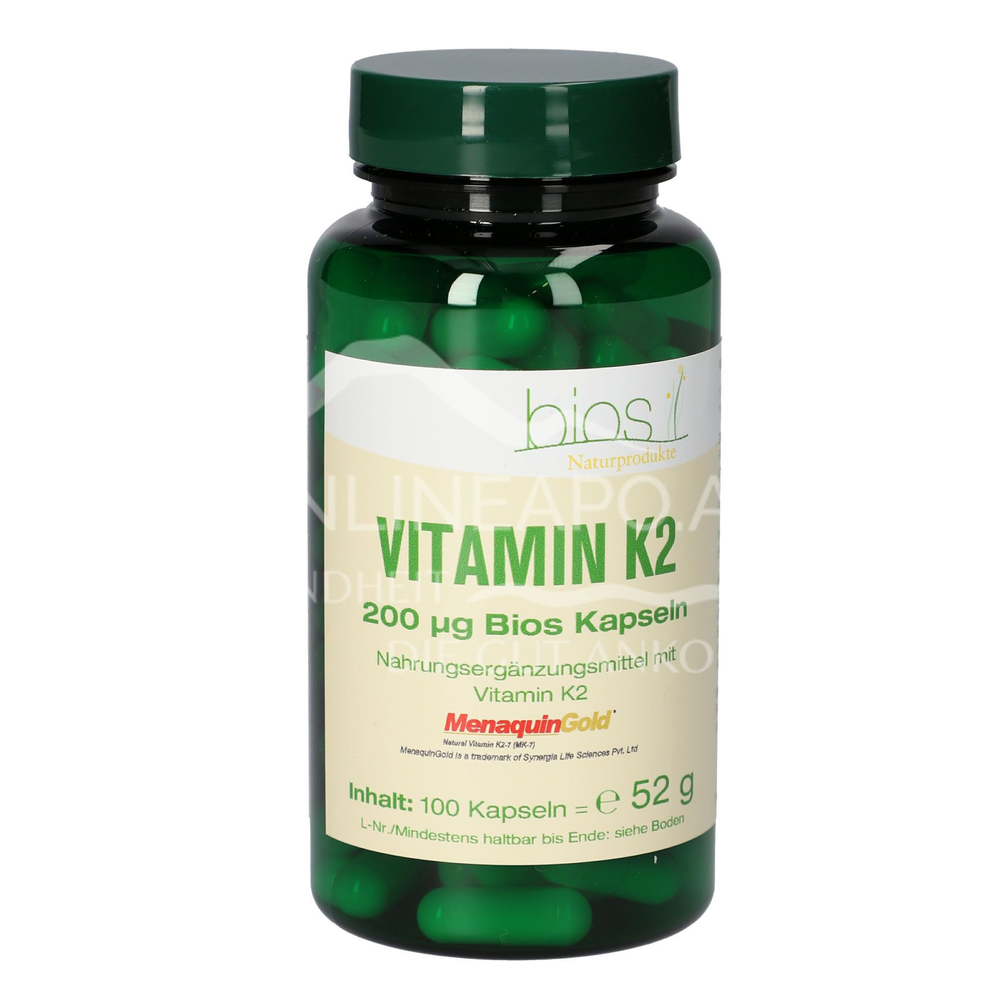 Bios Vitamin K2 200 mcg Kapseln