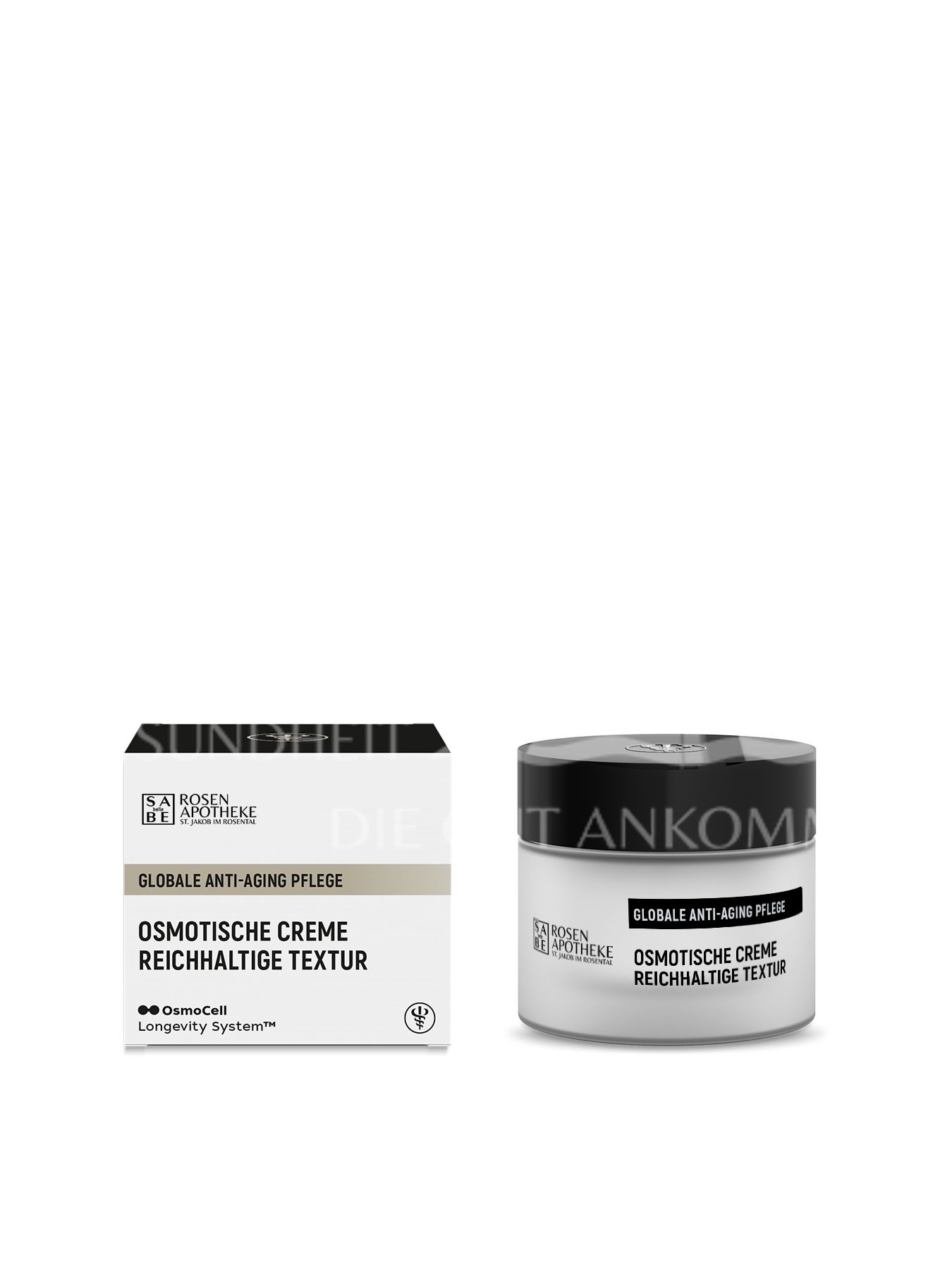 SABE belle Osmotische Creme Reichhaltige Textur, Globale Anti-Agingpflege Osmocell Longevity System™
