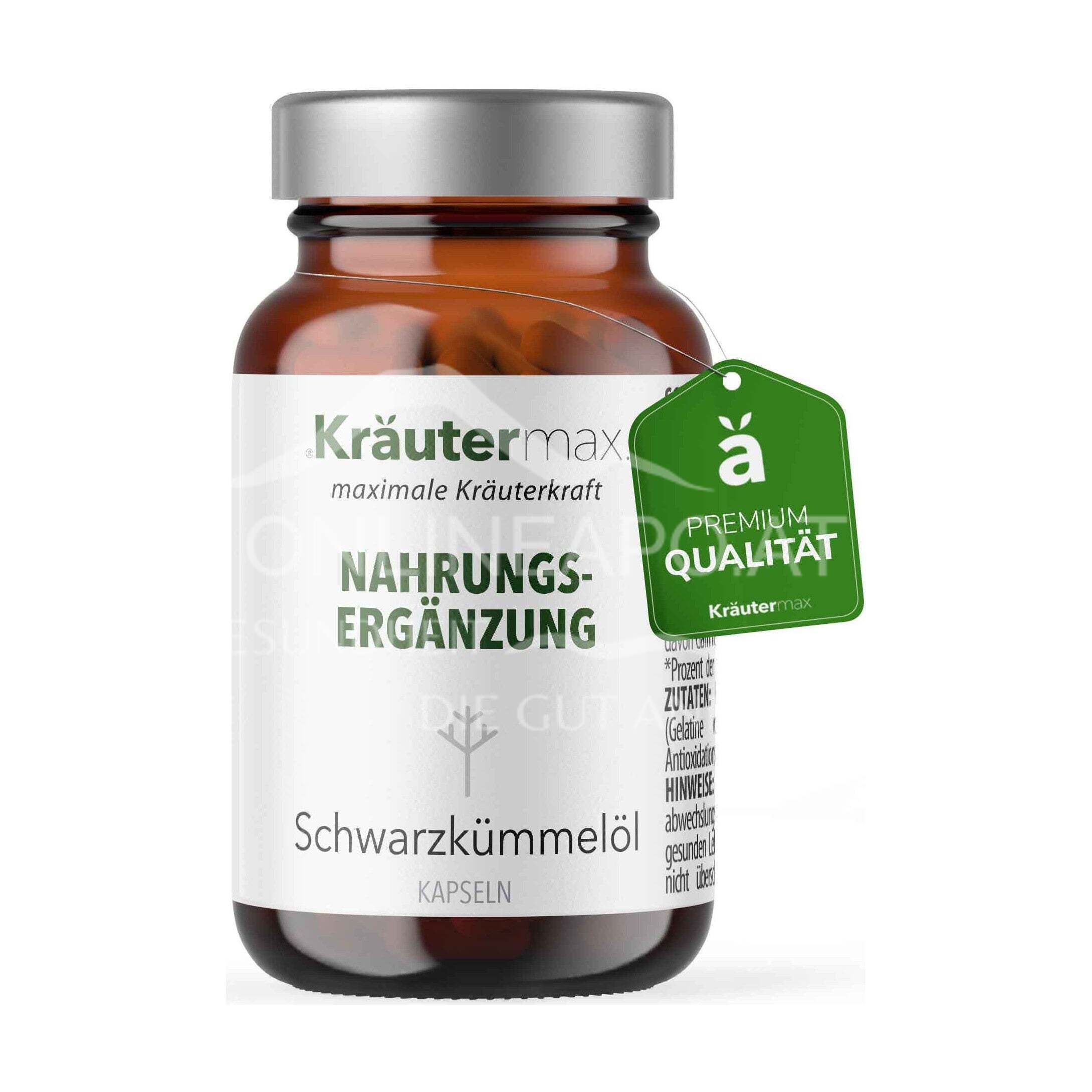 Kräutermax Schwarzkümmelöl Kapseln
