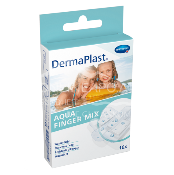 DermaPlast® Aqua Finger Mix Pflasterstreifen - 3 Größen