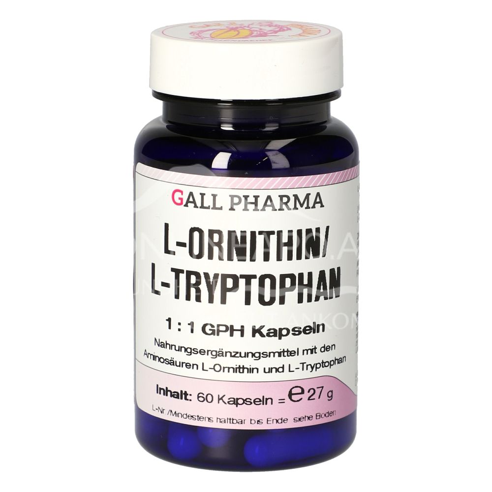 Gall Pharma L-ornithine/L-tryptophan 1:1 capsules