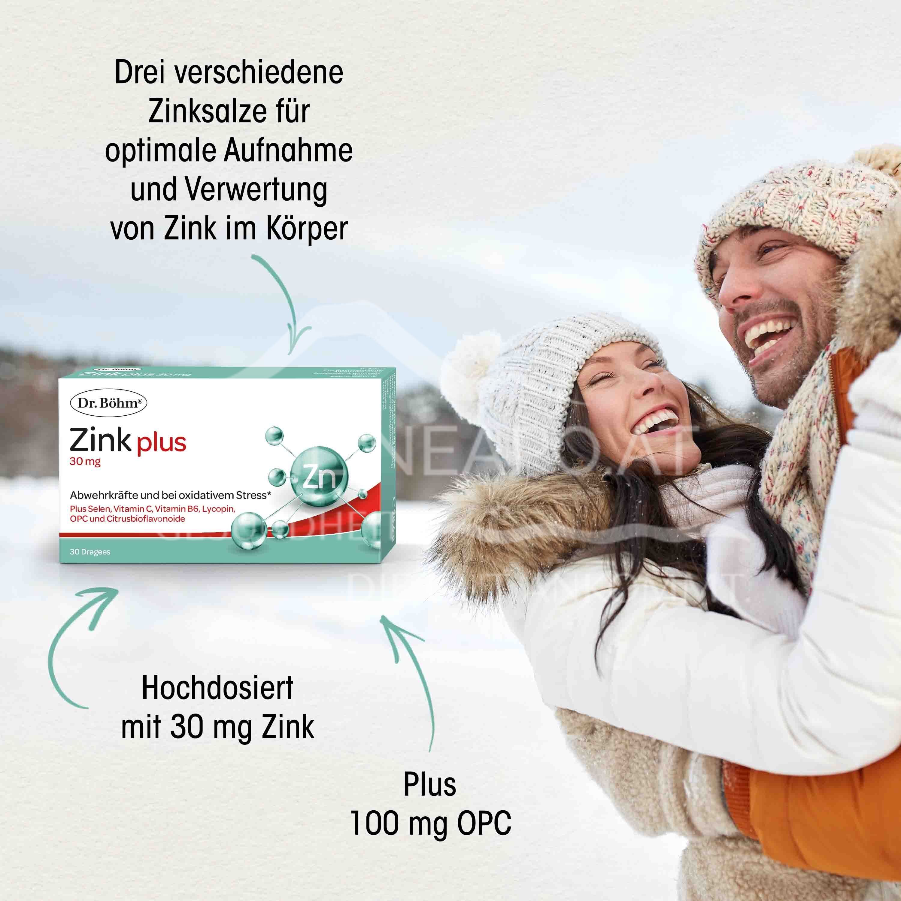 Dr. Böhm® Zink Plus 30 mg Dragees