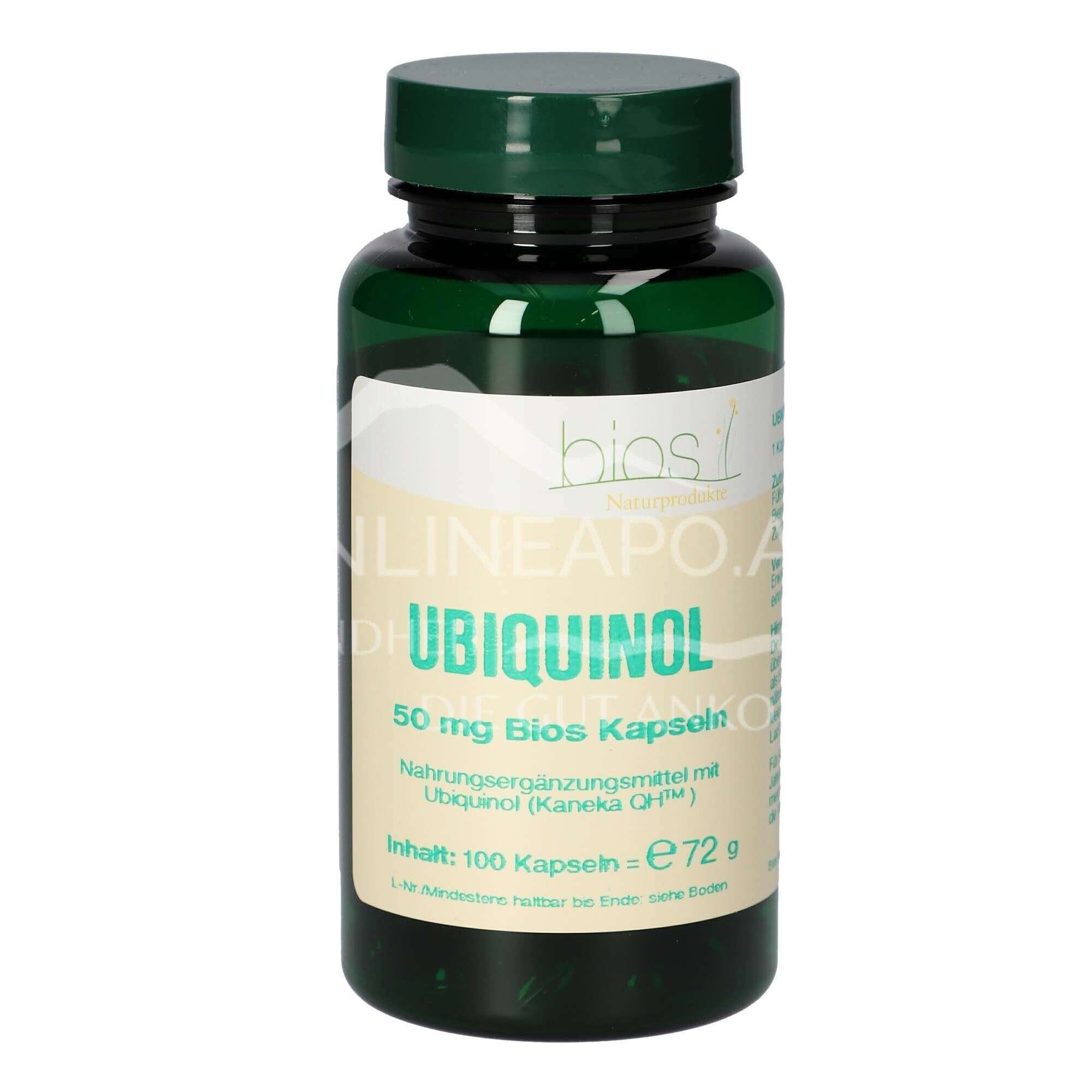 Bios Ubiquinol 50 mg capsules