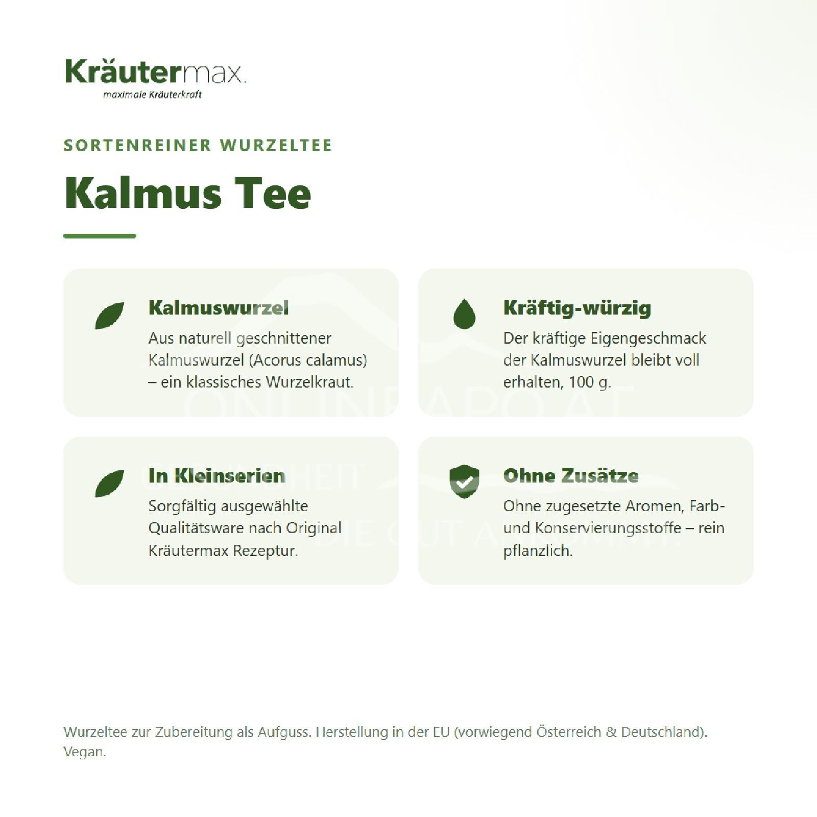 Kräutermax Kalmus Tee