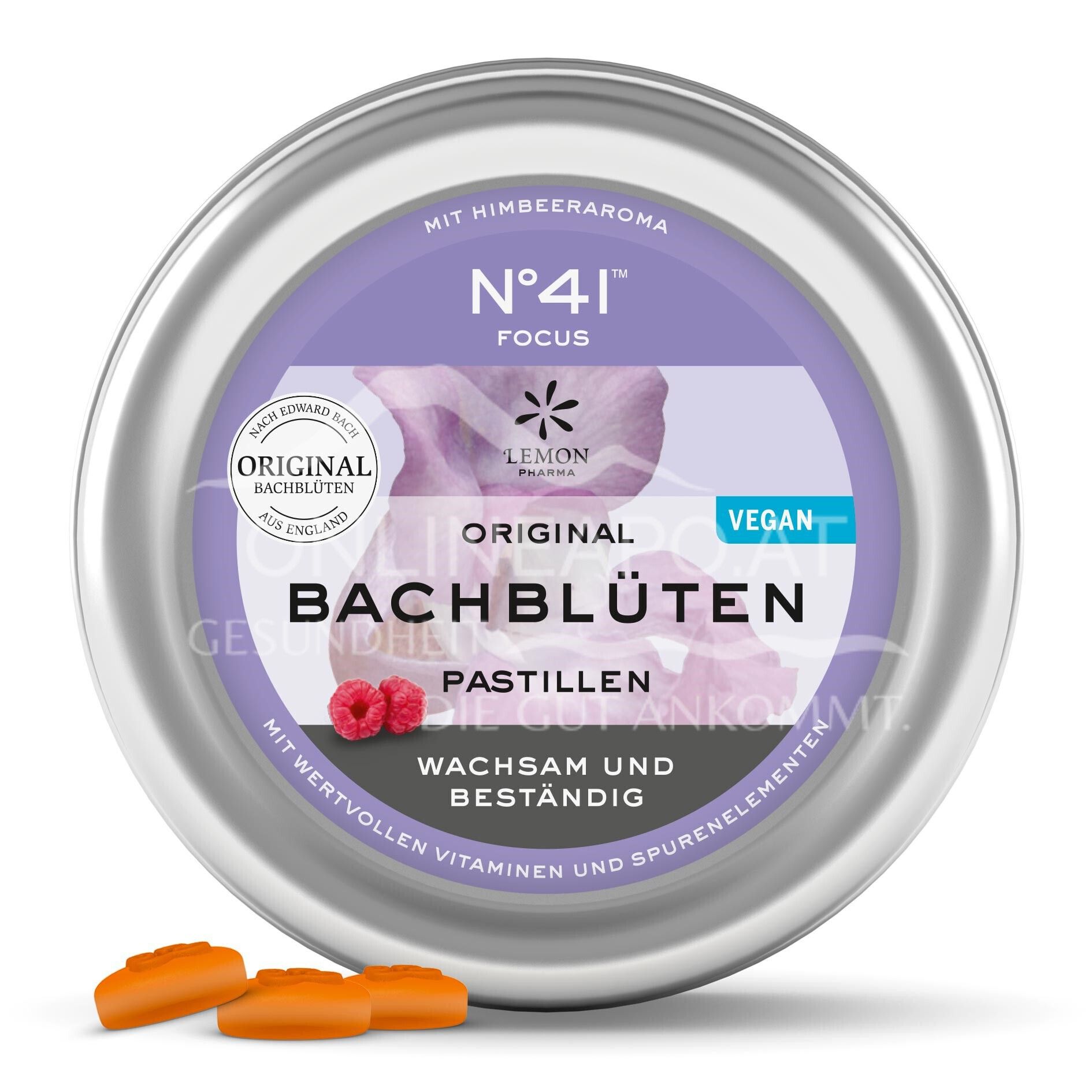 Lemon Pharma N°41 Original Bachblüten Pastillen "Konzentration"