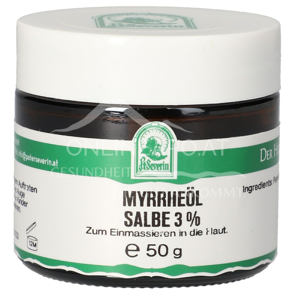 Father Severin Myrrh Oil Ointment 3%