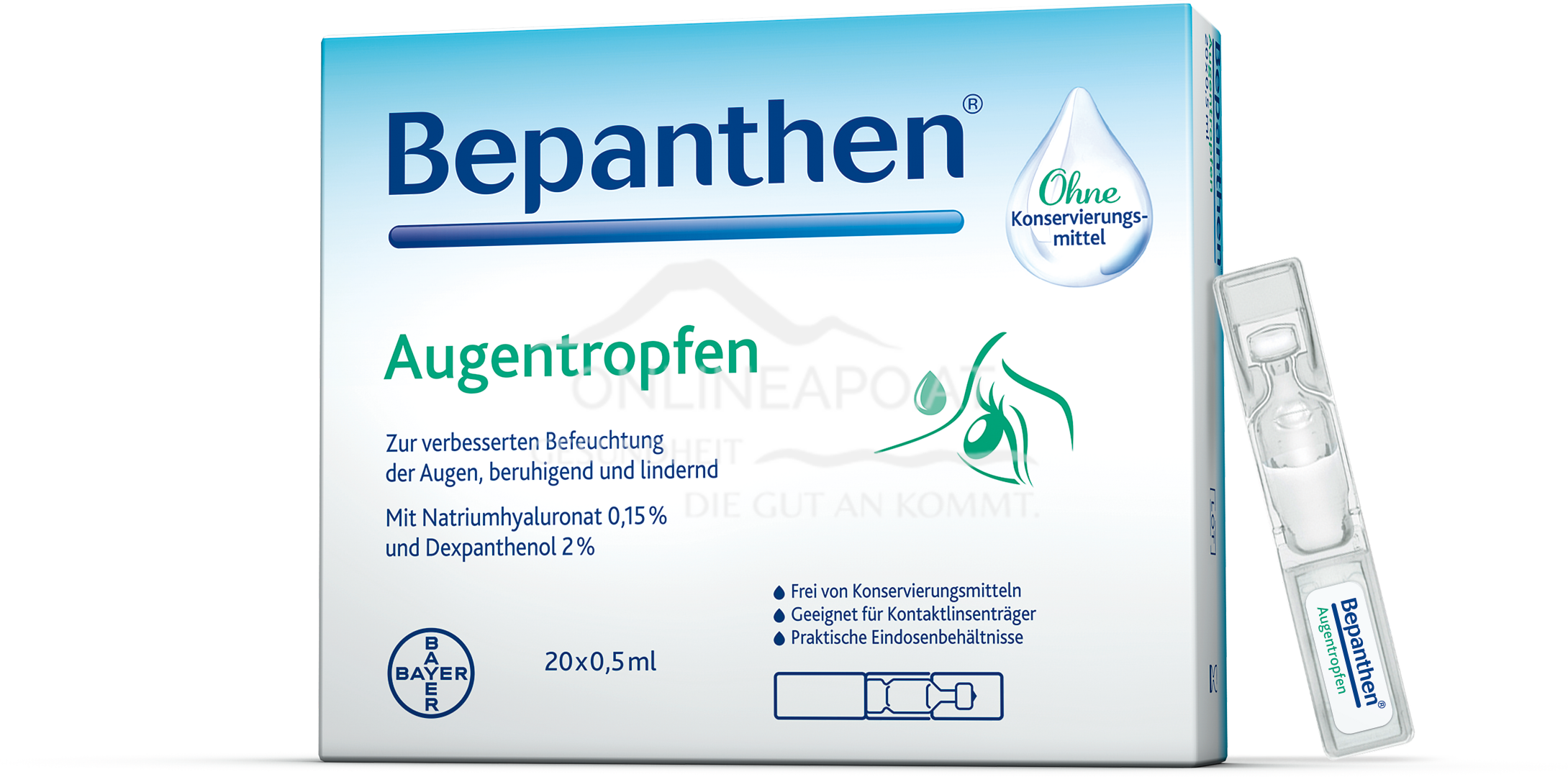 Bepanthen® Augentropfen Einzeldosis 0,5ml