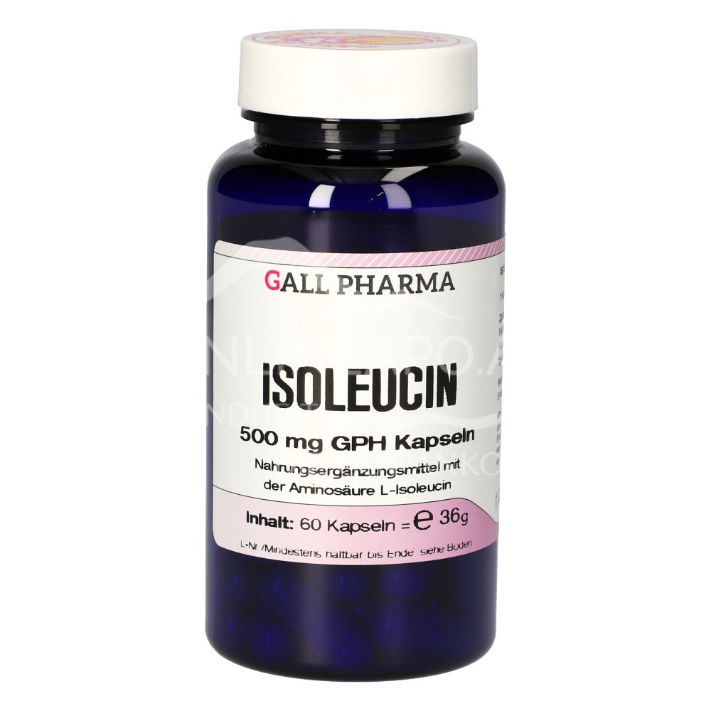 Gall Pharma Isoleucin 500 mg Kapseln | schnell günstig geliefert