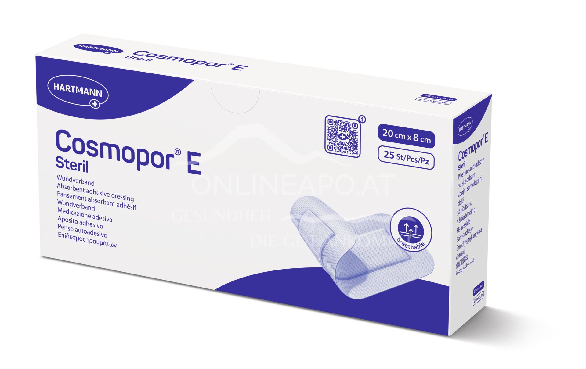 Cosmopor® E self-adhesive rapid wound dressing sterile, 25 x 10 cm copy