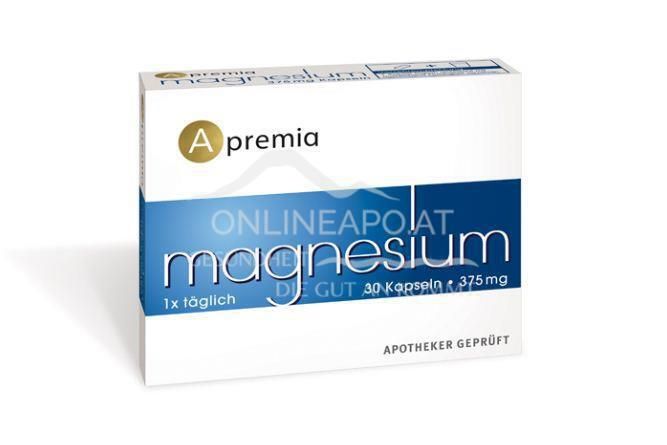 Apremia Magnesium 375mg 30 Kapseln