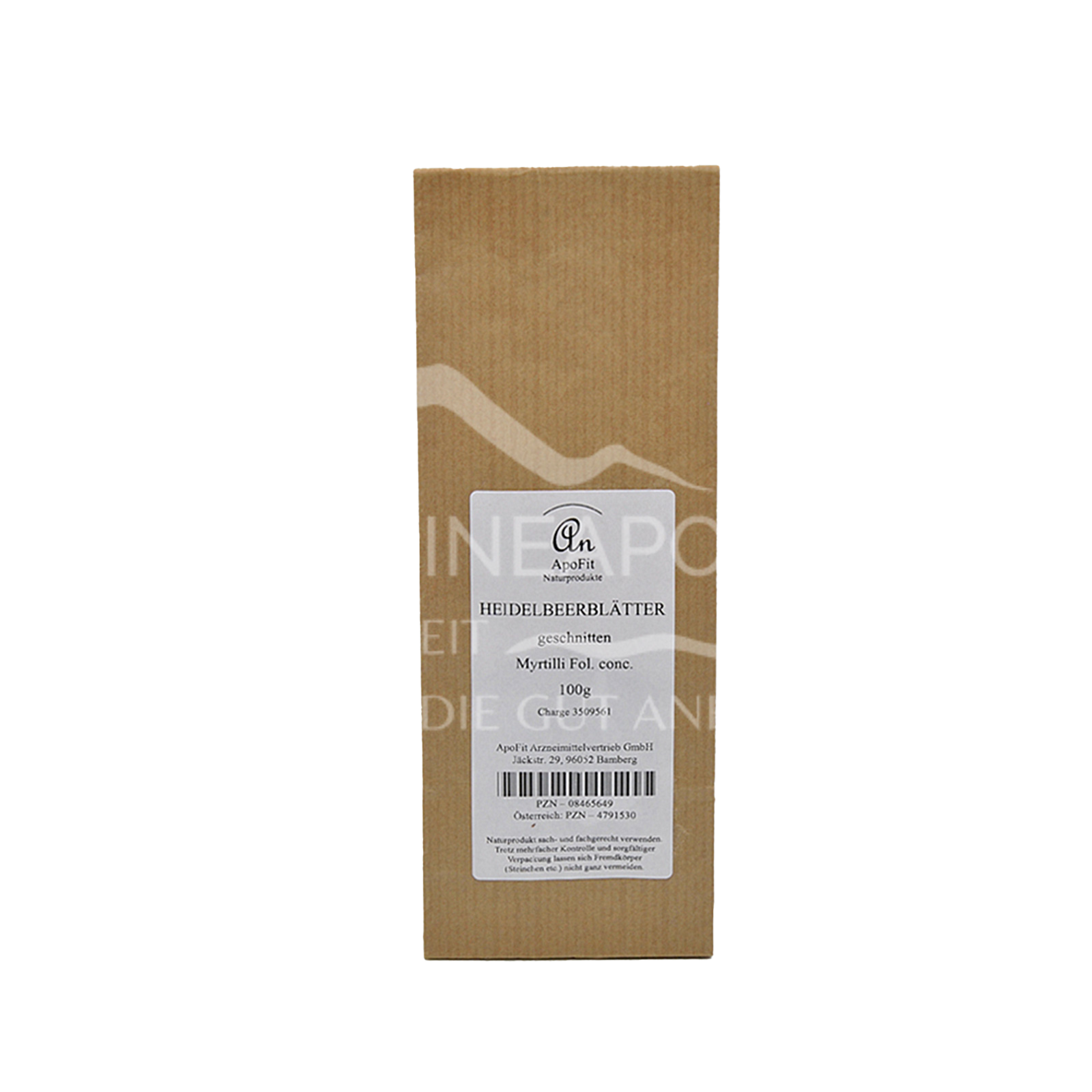 ApoFit blueberry leaves cut