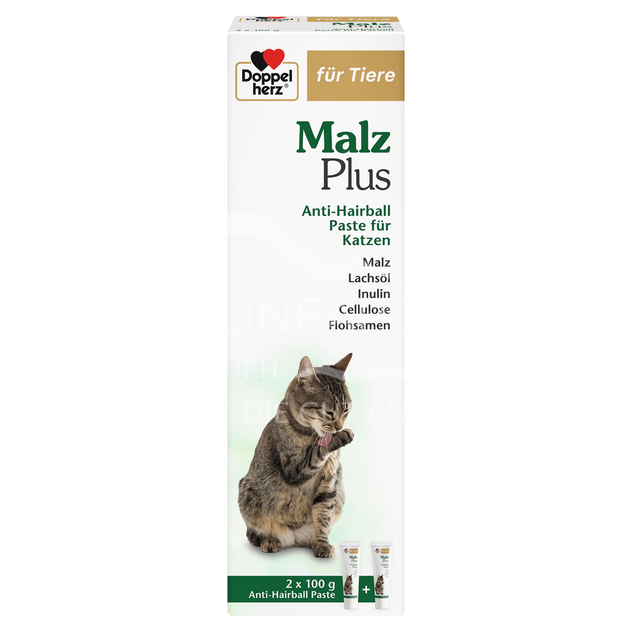 Double Heart for Animals Malt Plus Paste for Cats