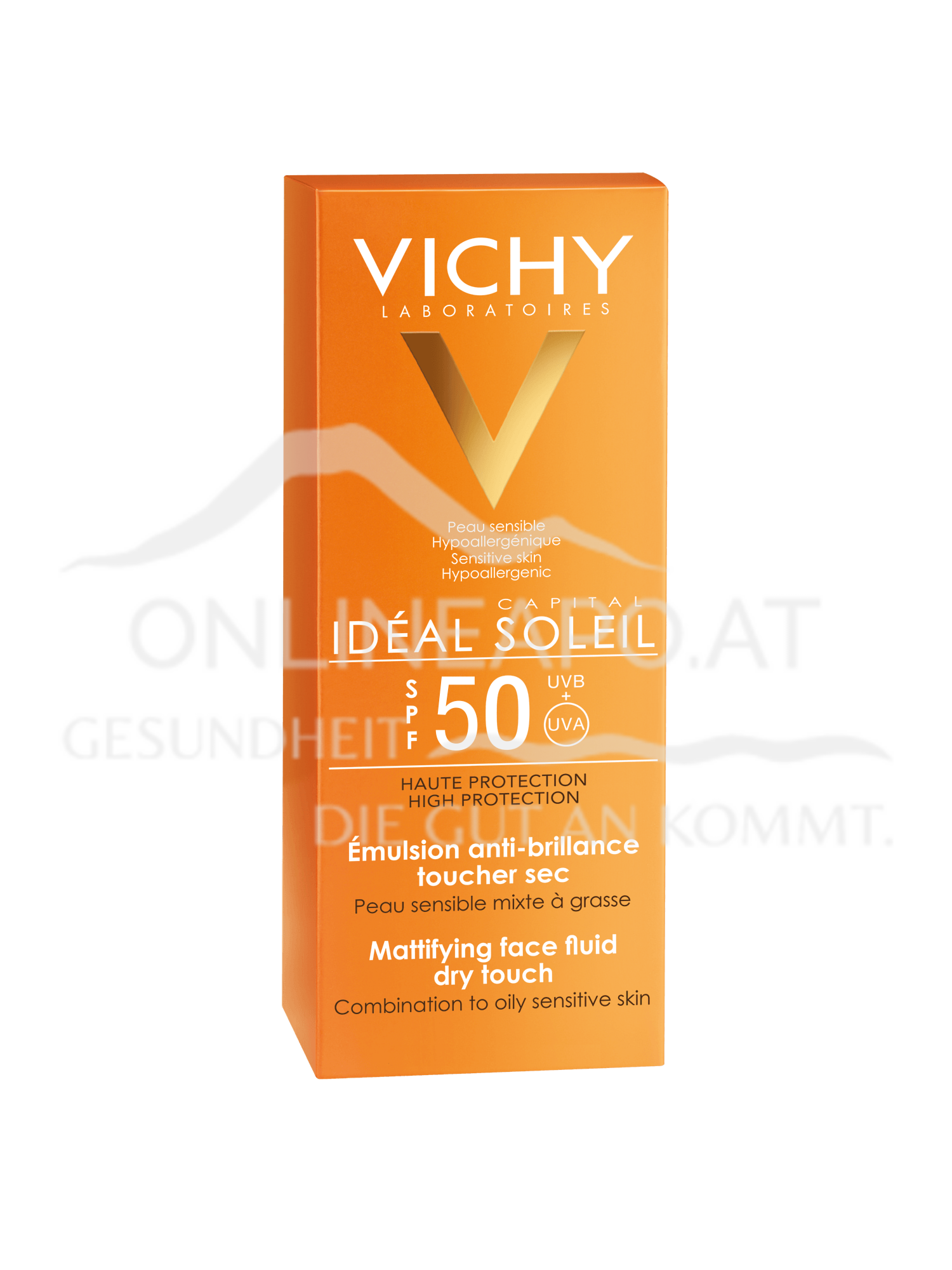 VICHY Ideal Soleil Sonnen Mattierendes Fluid Dry Touch LSF 50
