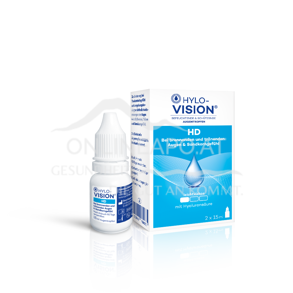Hylo-Vision® HD Augentropfen 2x15ml