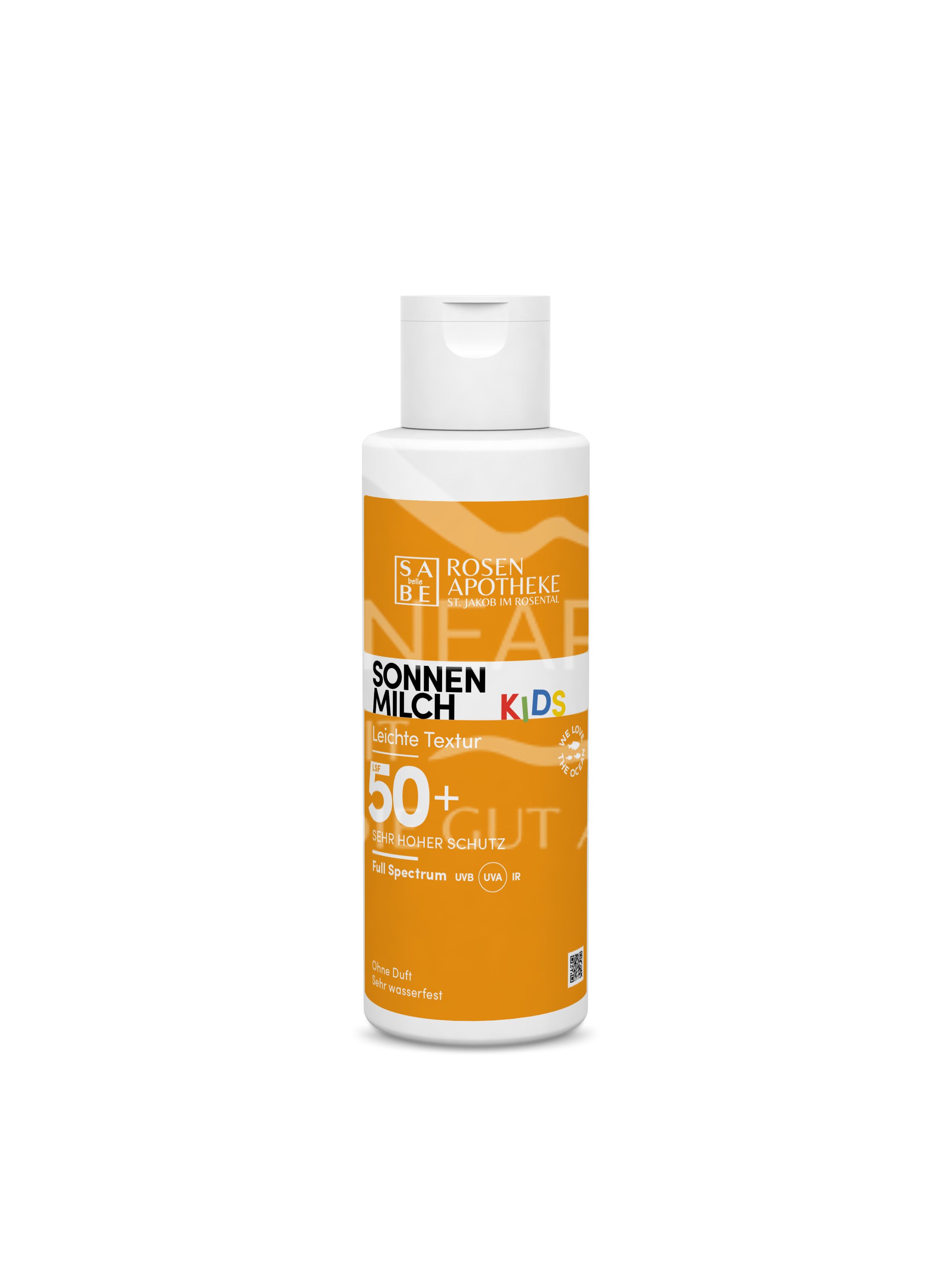 SABE belle Sonnenmilch Kids LSF 50+ Leichte Textur