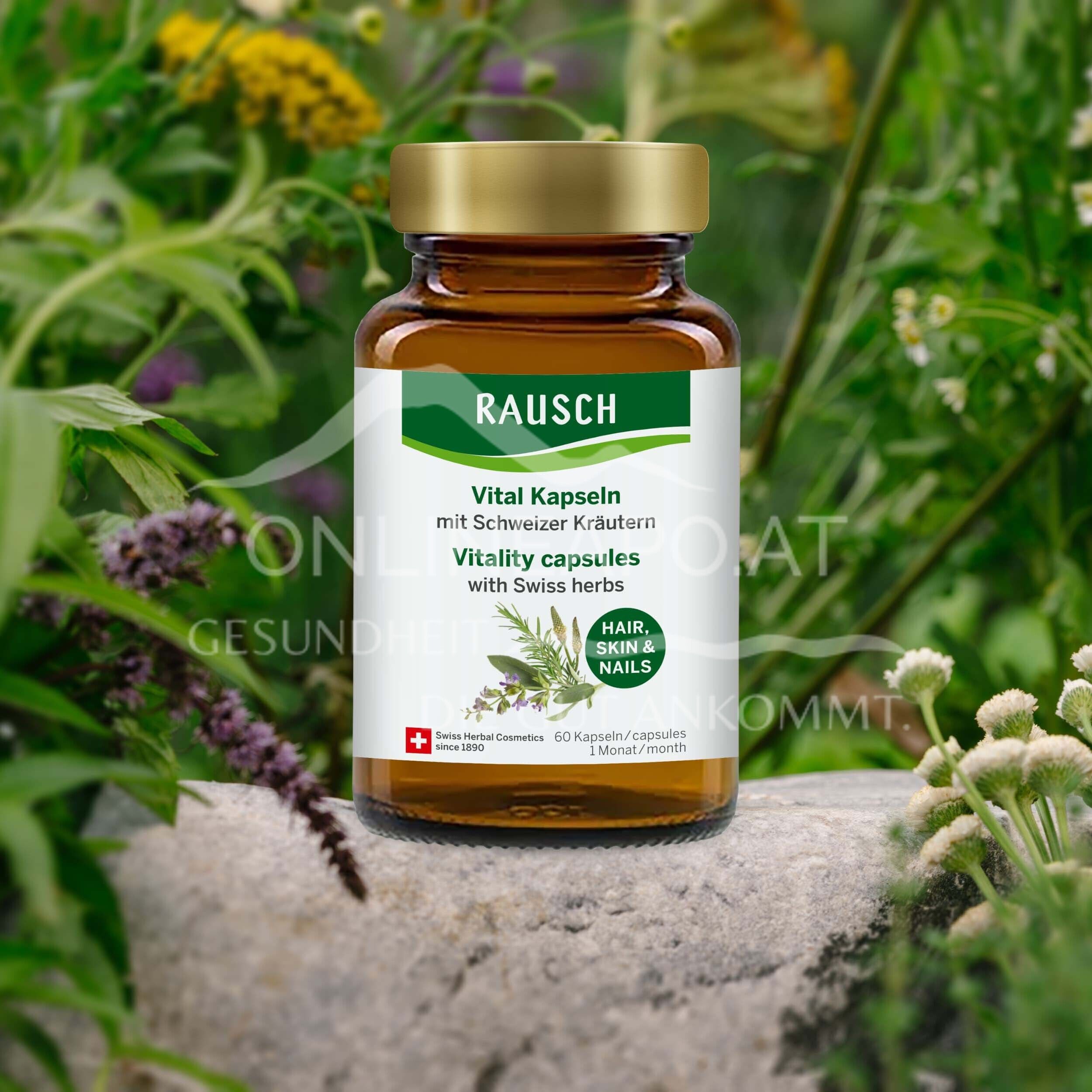 RAUSCH Vital Kapseln mit Schweizer Kräutern