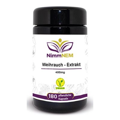 NimmNem frankincense extract 400 mg capsules