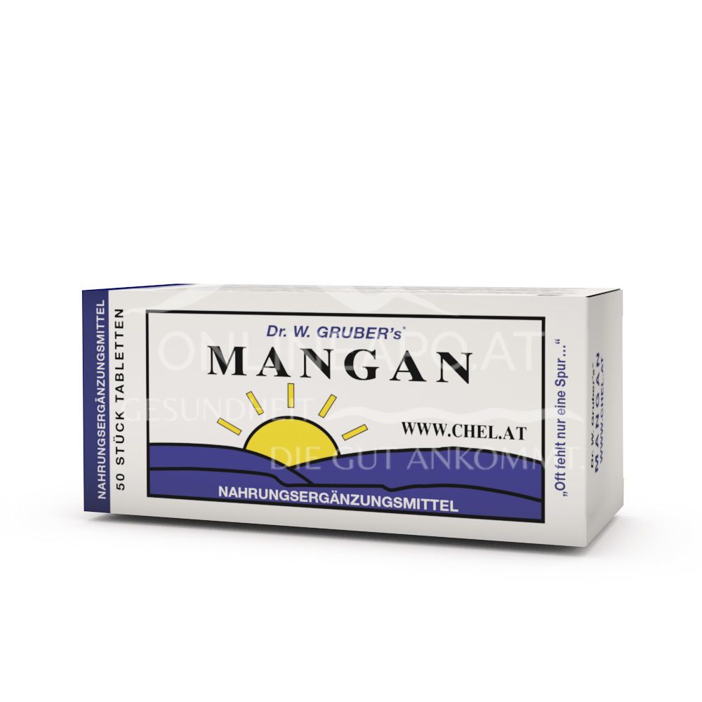 Dr. W. Gruber’s® Mangan Chelat Tabletten