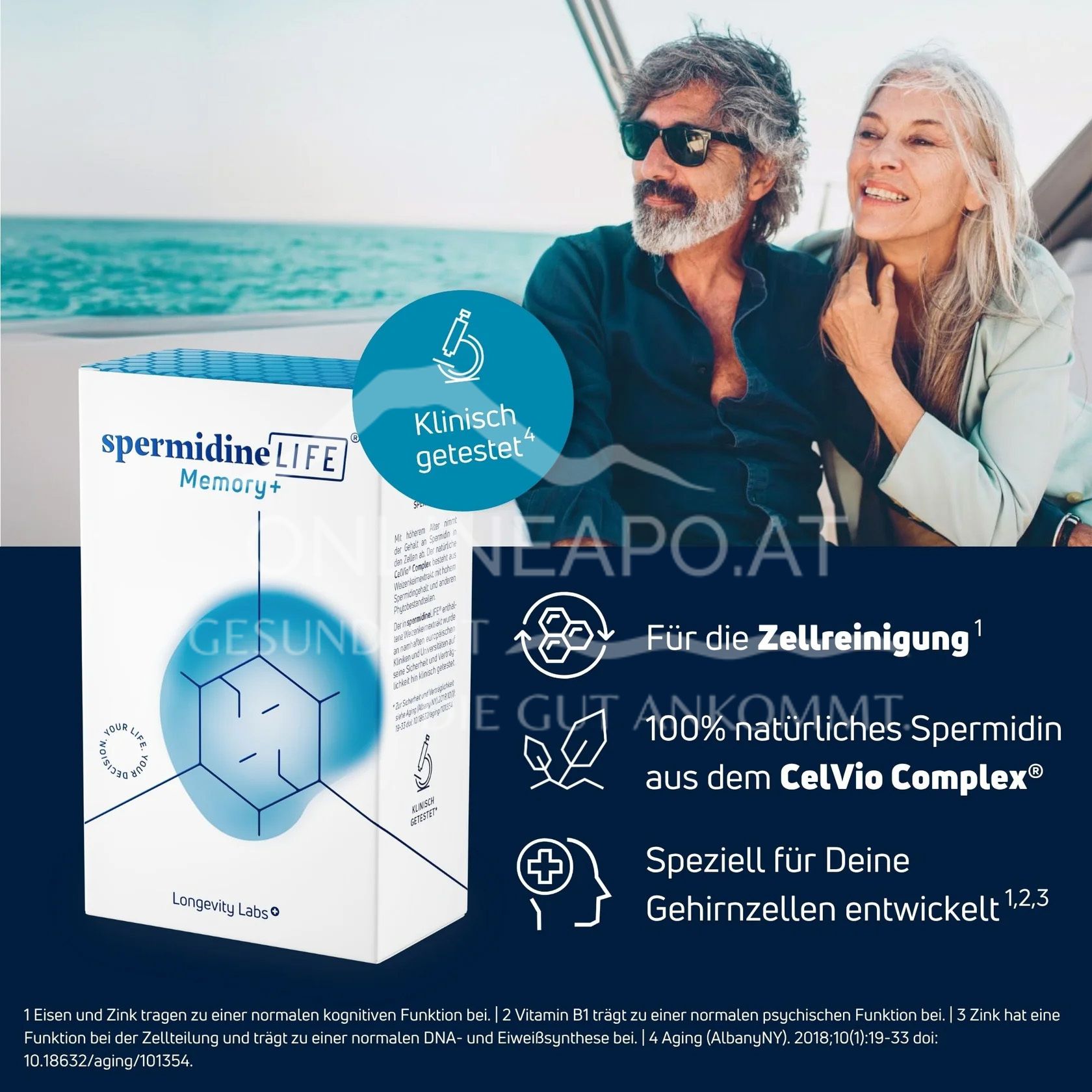 spermidineLIFE Memory+ capsules