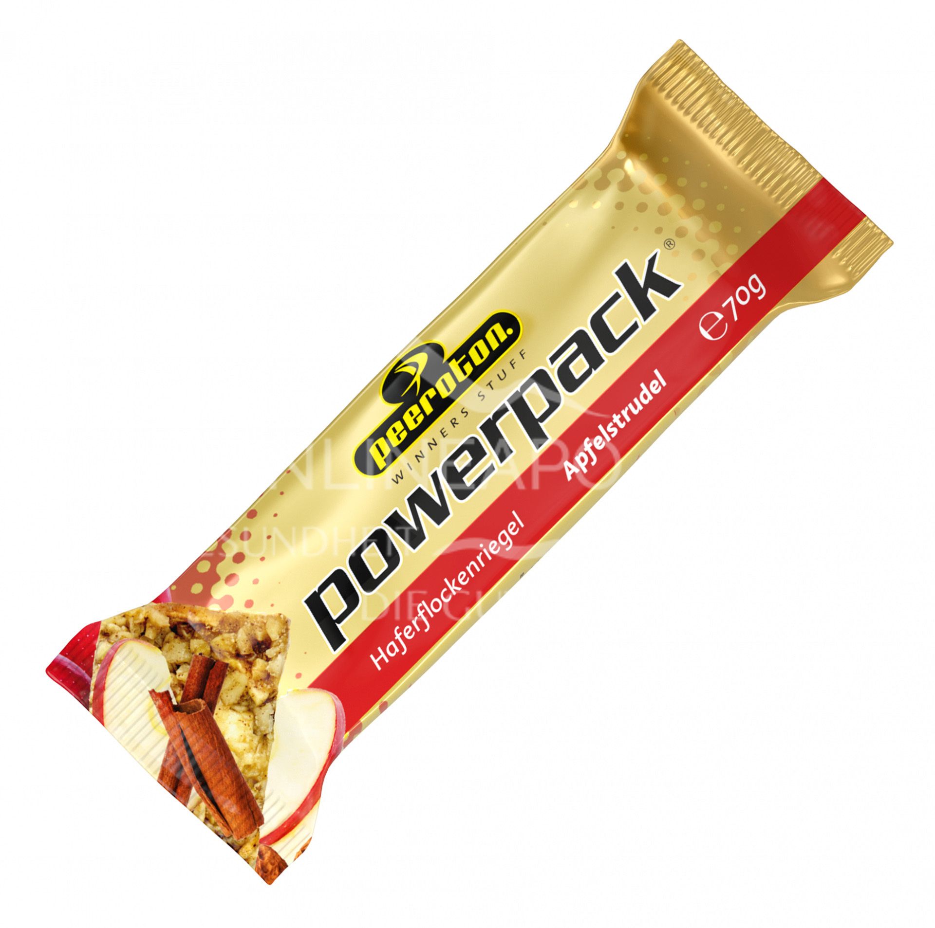 Peeroton POWERPACK Energie Riegel - Apfelstrudel, 70g