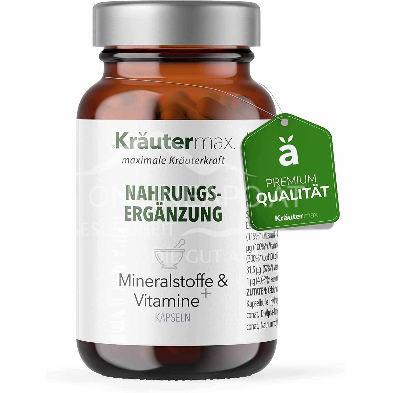 Kräutermax Mineralstoffe und Vitamine Kapseln