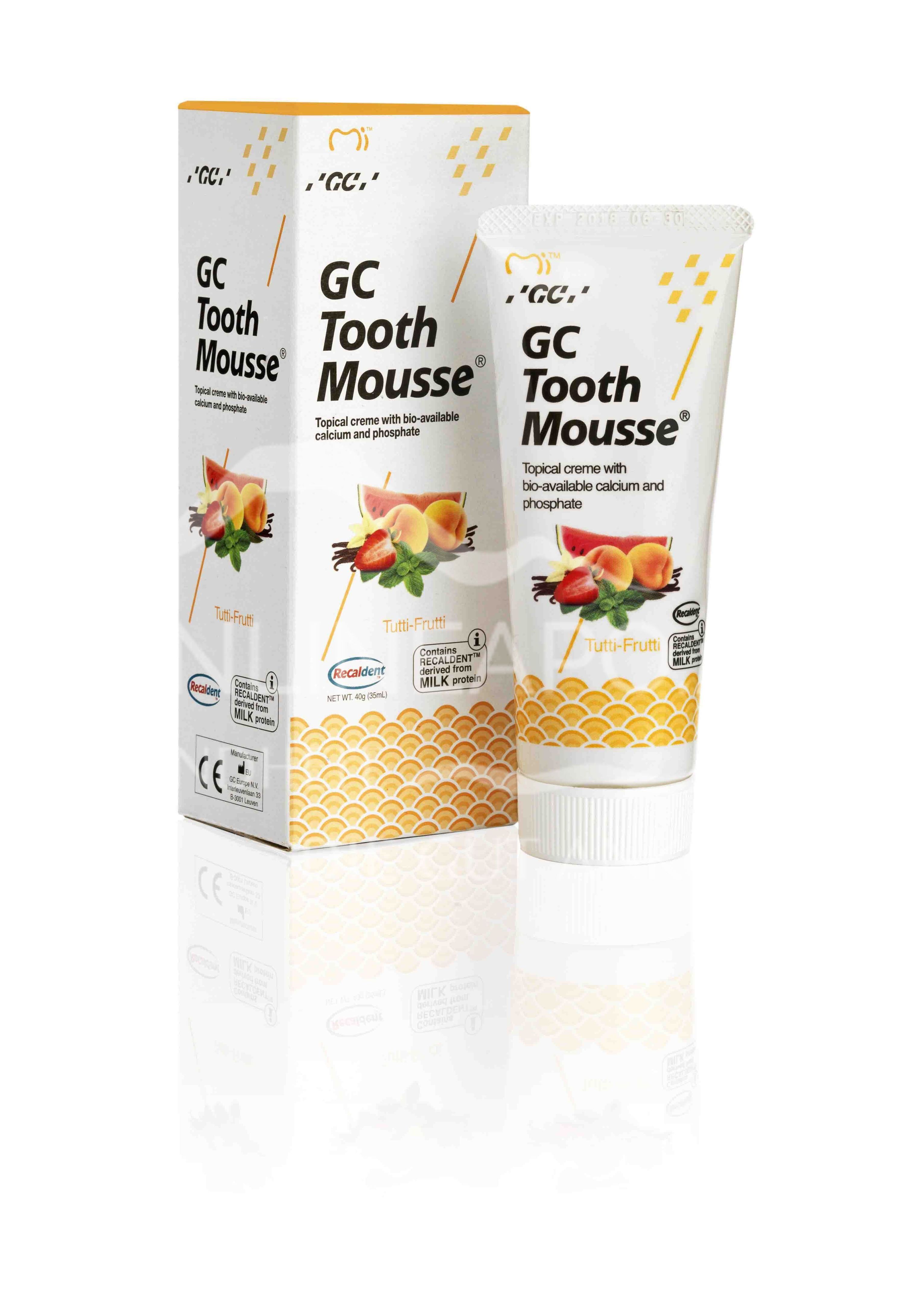 GC Tooth Mousse Zahncreme Tutti-Frutti