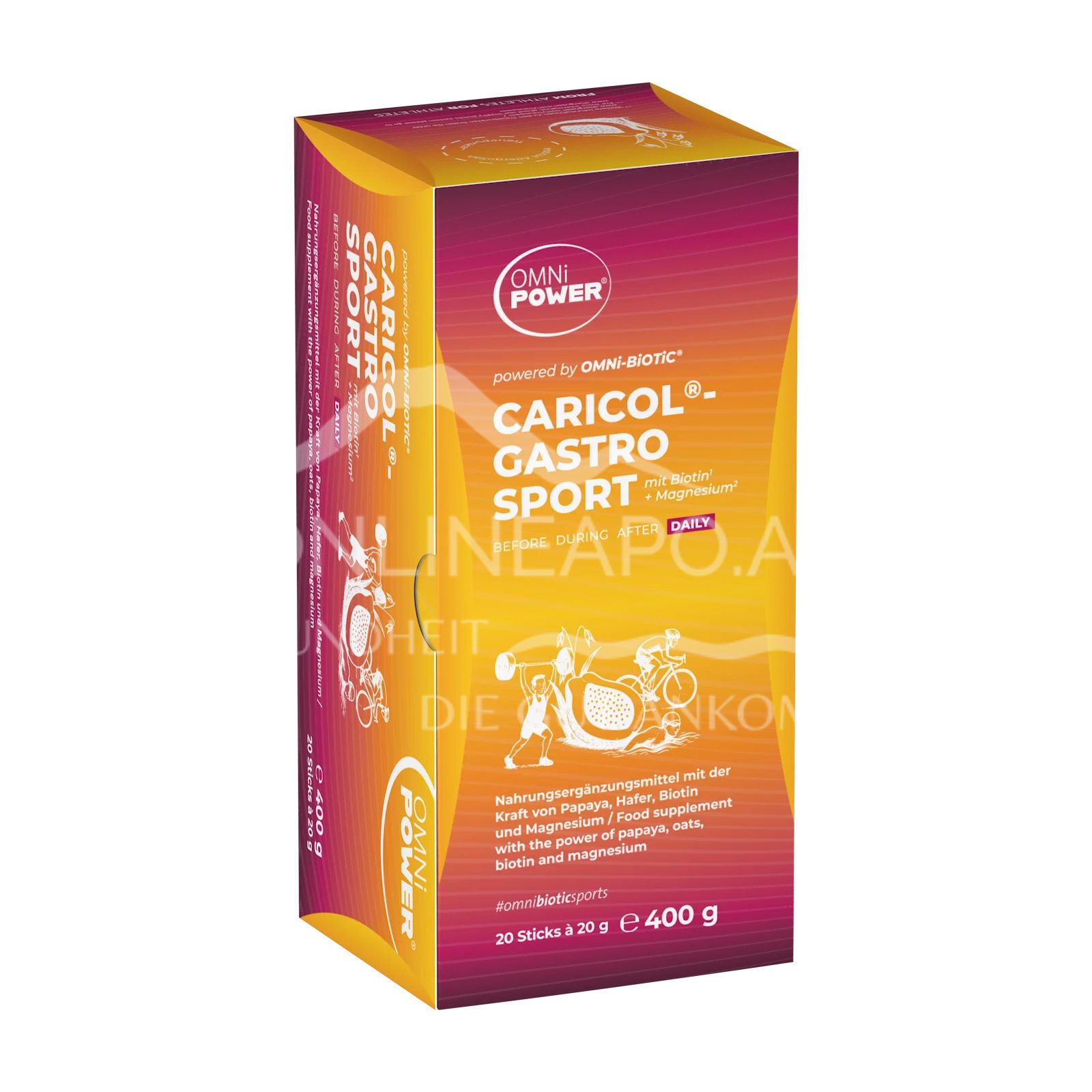 Caricol® Gastro Sport Sticks 20g