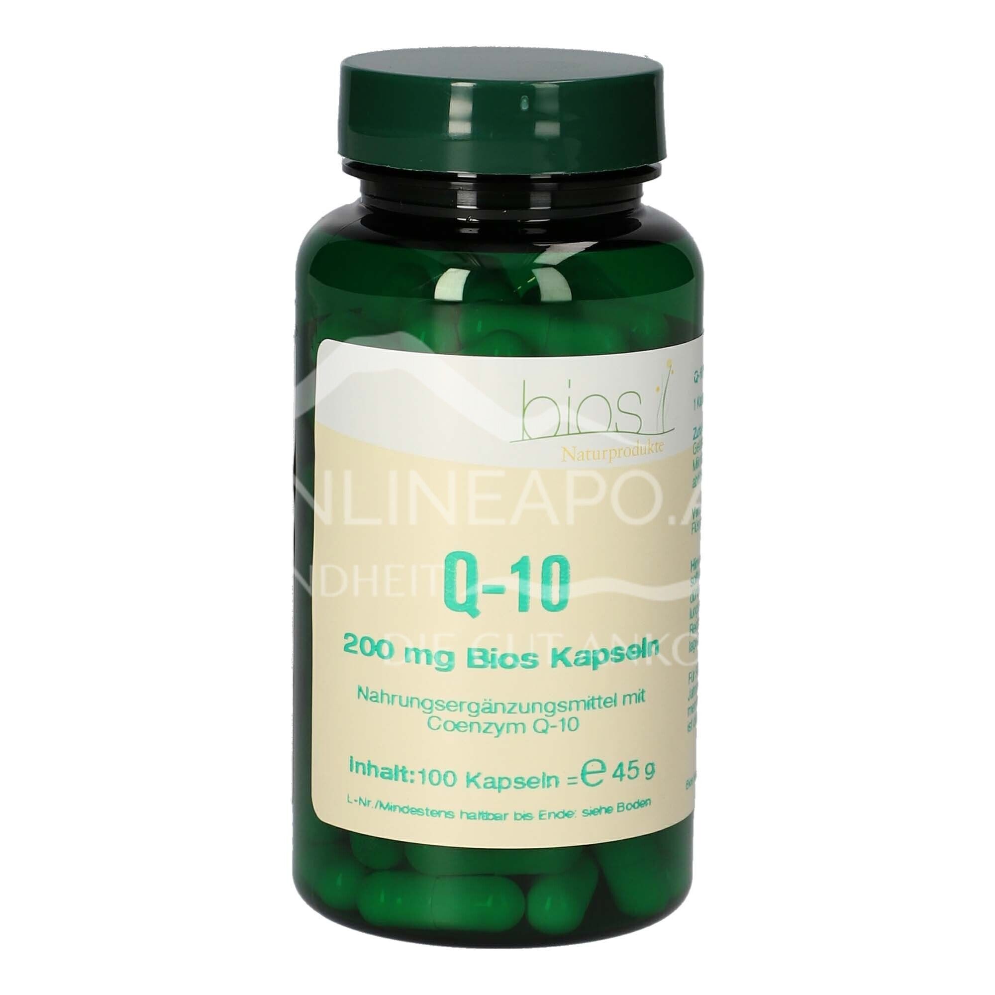 Bios Q-10 200 mg capsules