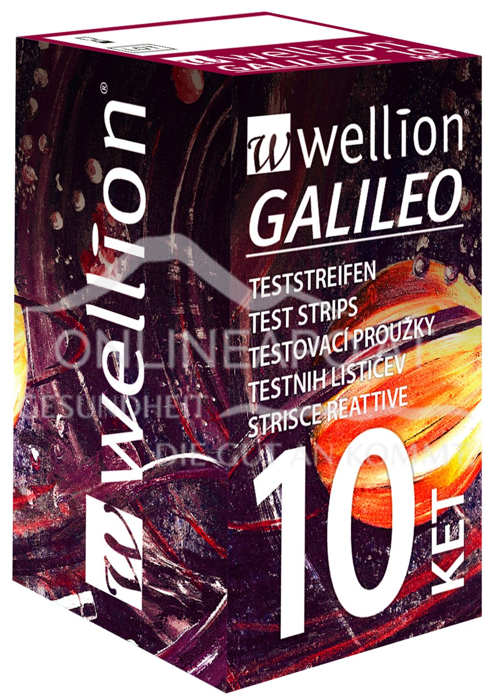 Wellion® GALILEO Keton-Teststreifen KET