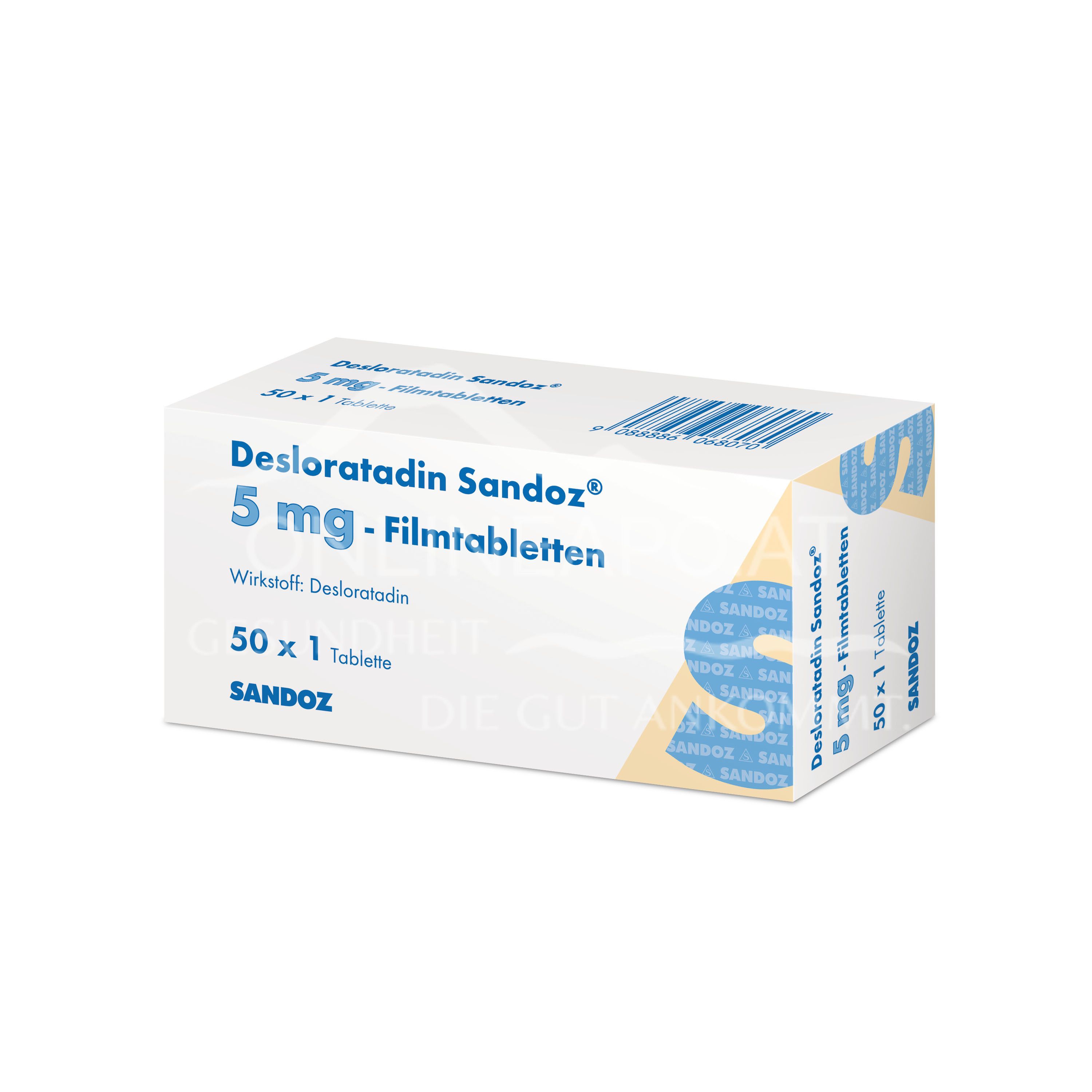 Desloratadin Sandoz® 5 mg Filmtabletten