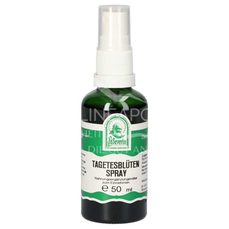 Father Severin marigold blossom spray