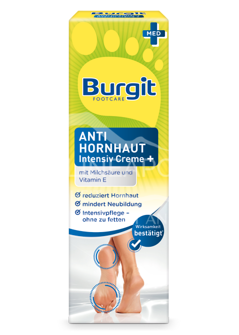 Burgit Footcare Anti Hornhaut Intensiv Creme Plus