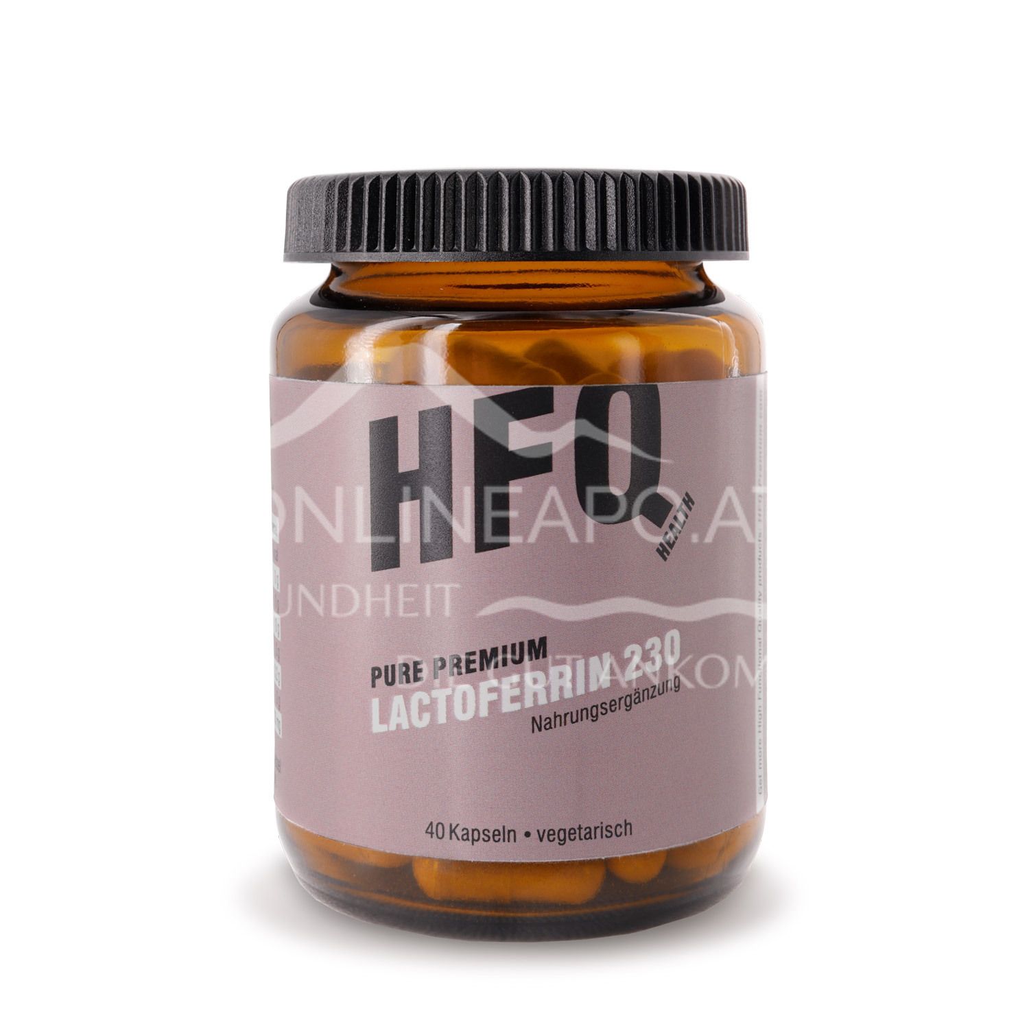 HFQ Health Pure Premium Lactoferrin 230 Kapseln