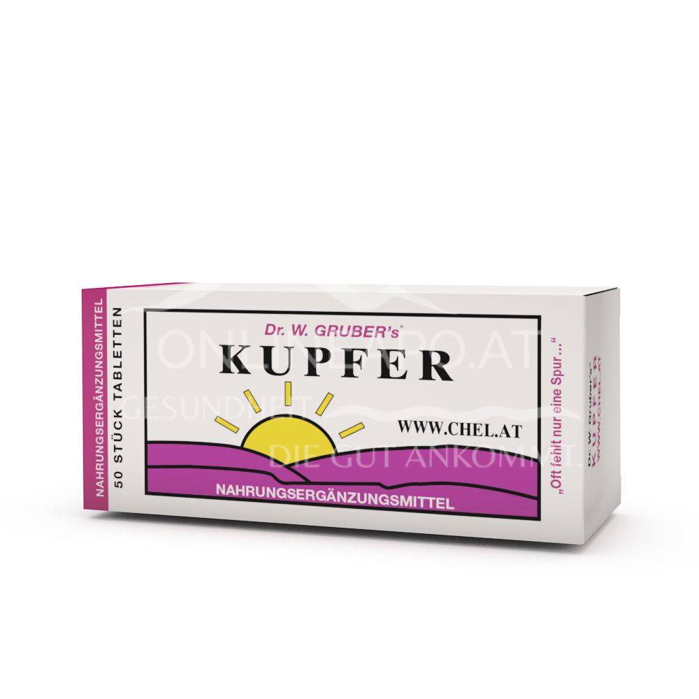 Dr. W. Gruber’s® Kupfer Chelat Tabletten