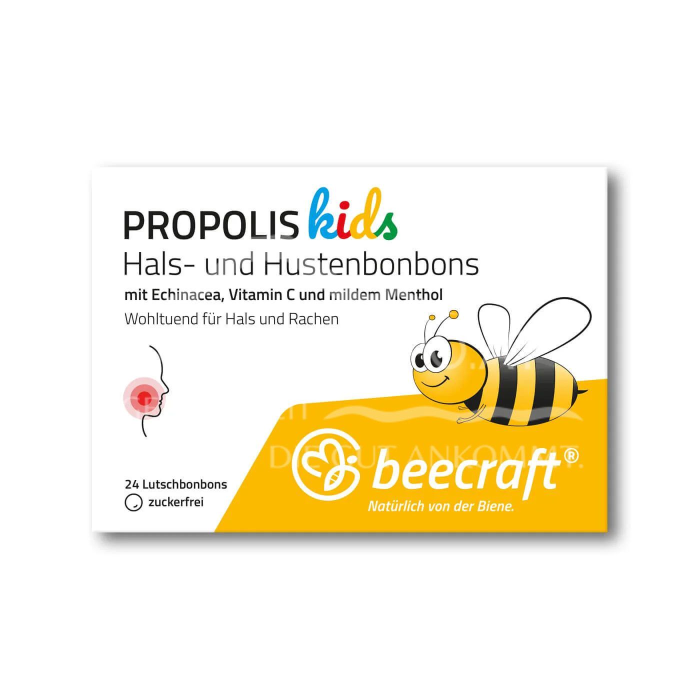 beecraft® Kids Propolis Hals- und Hustenbonbons