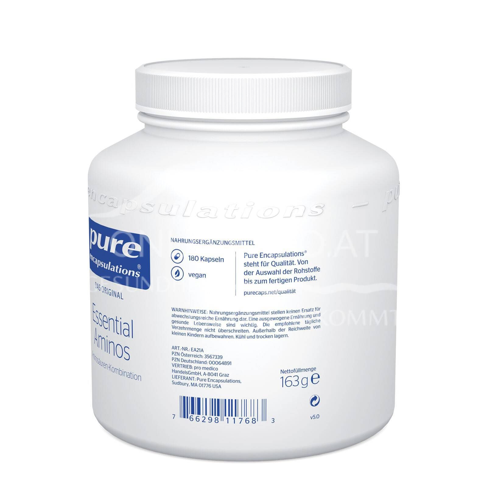 pure encapsulations® Essential Aminos Capsules
