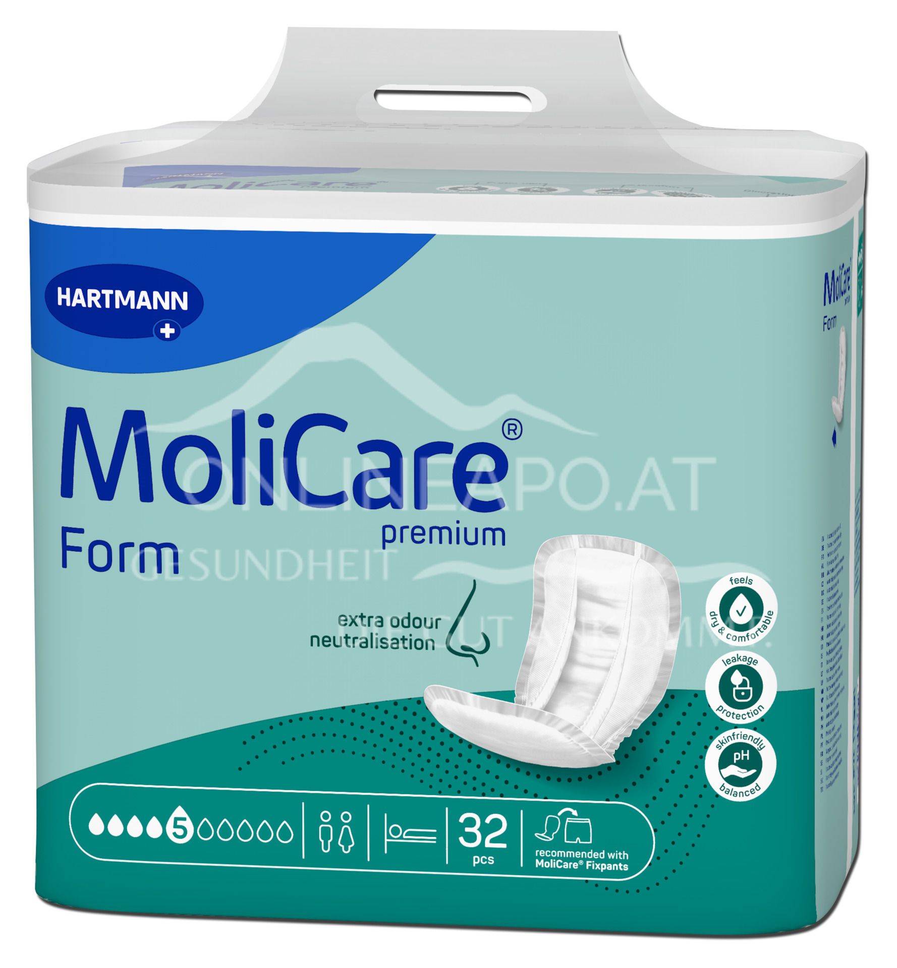 MoliCare® Premium Elastic 10 drops incontinence briefs Medium