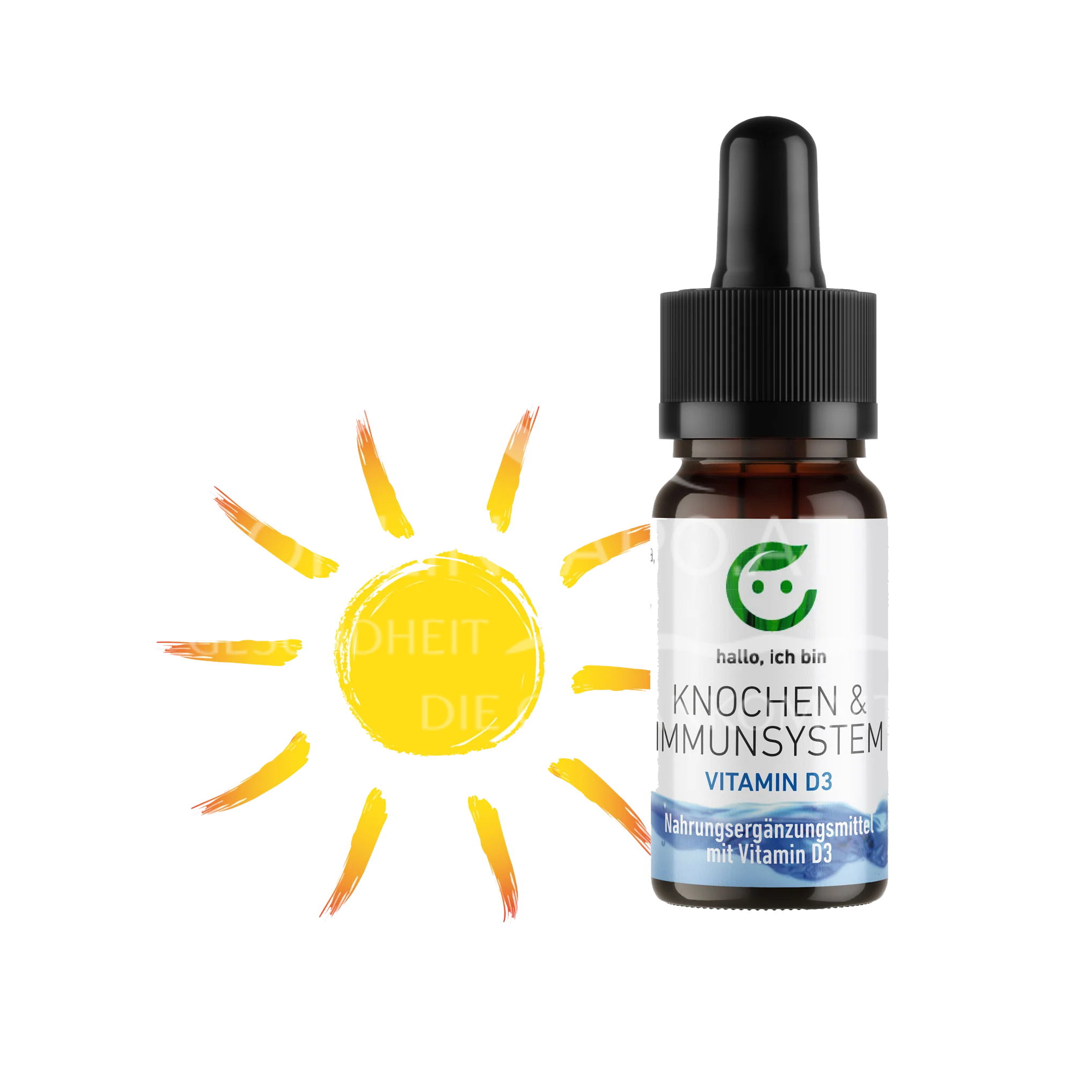 hallo, ich bin Vitamin D3 Tropfen