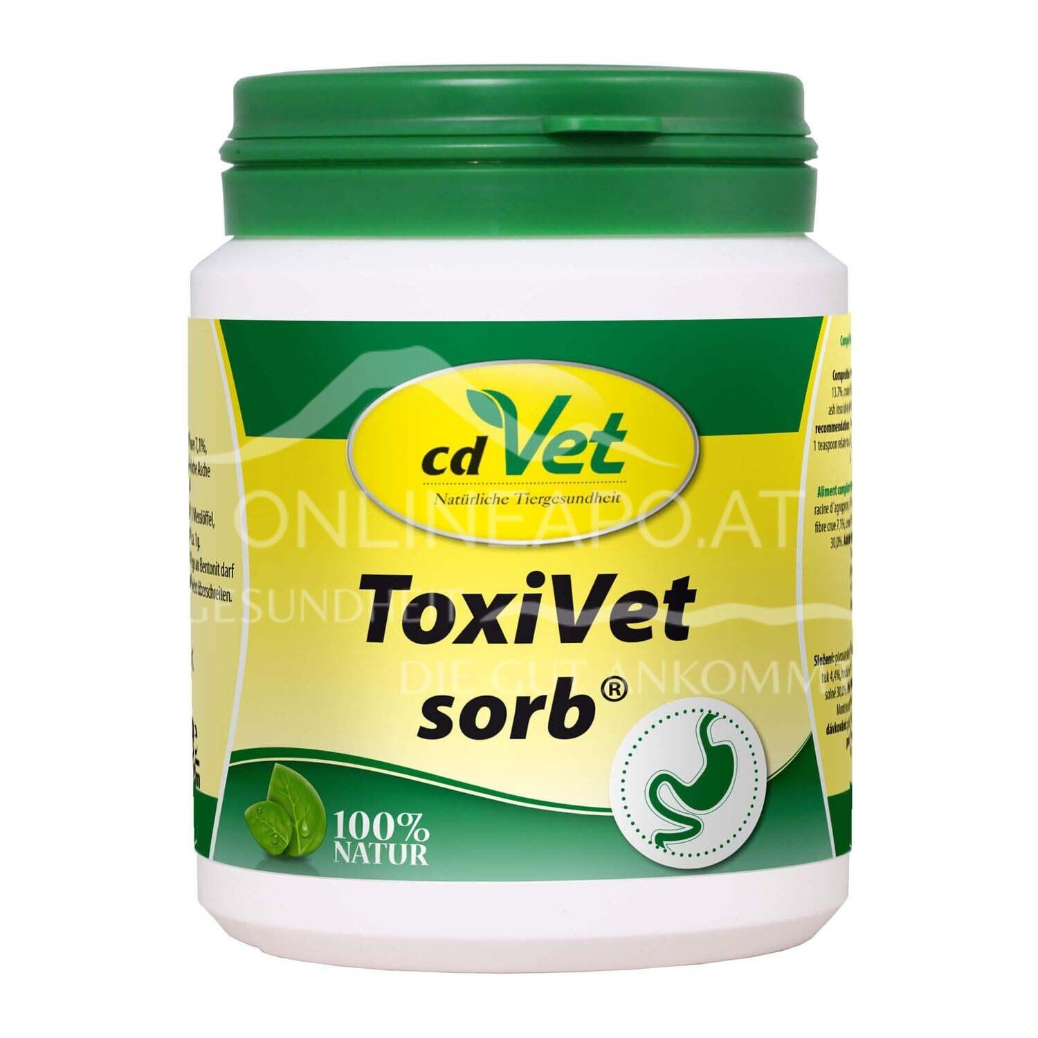 cdVet ToxiVet sorb powder for dogs and cats