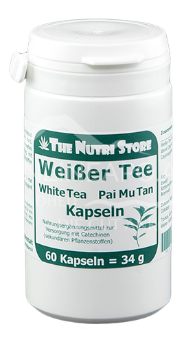 The Nutri Store Weißer Tee Pai Mu Tan Kapseln