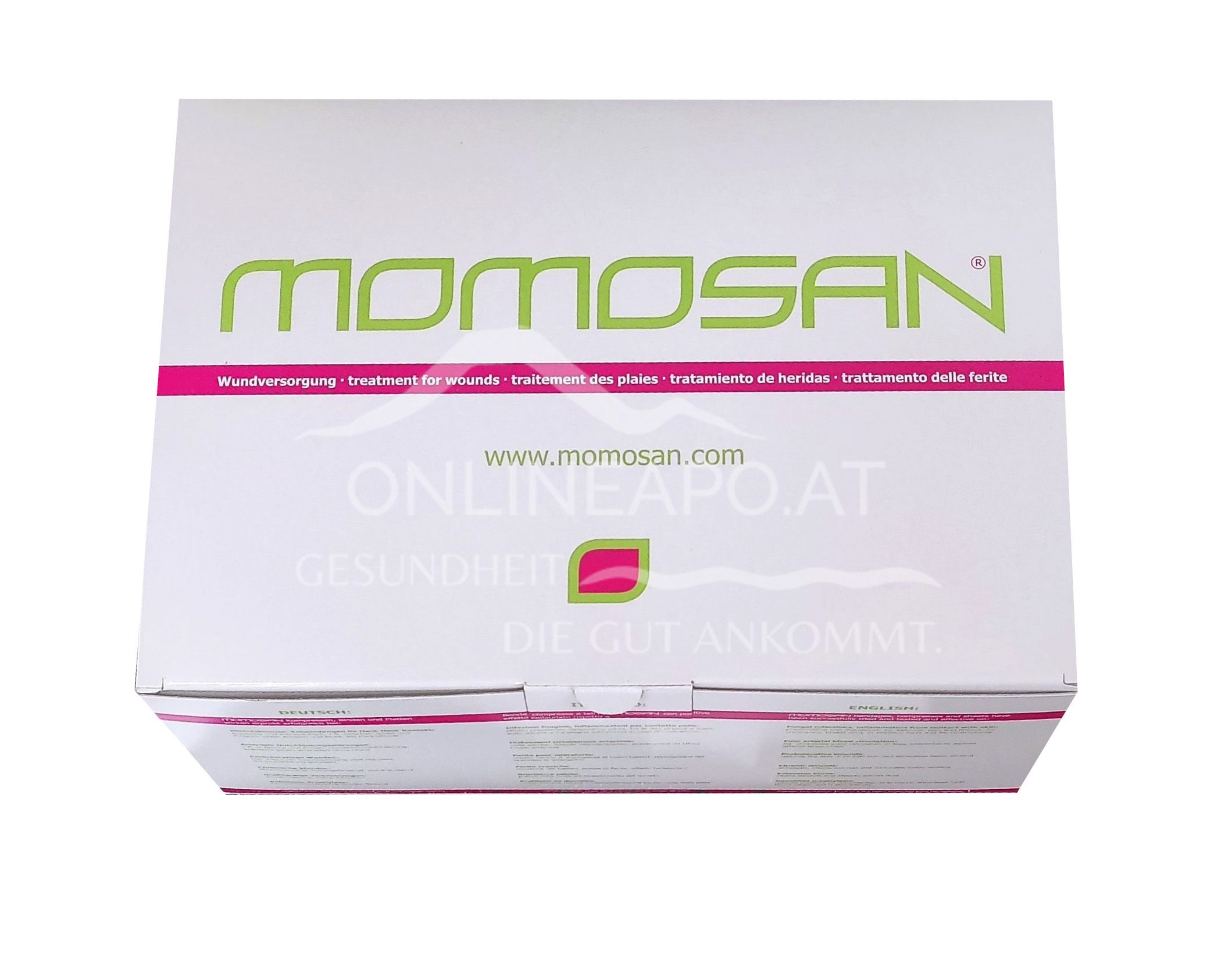 MOMOSAN® Weiss Wund Tamponade steril, 50 x 1,5 x 0,4 cm