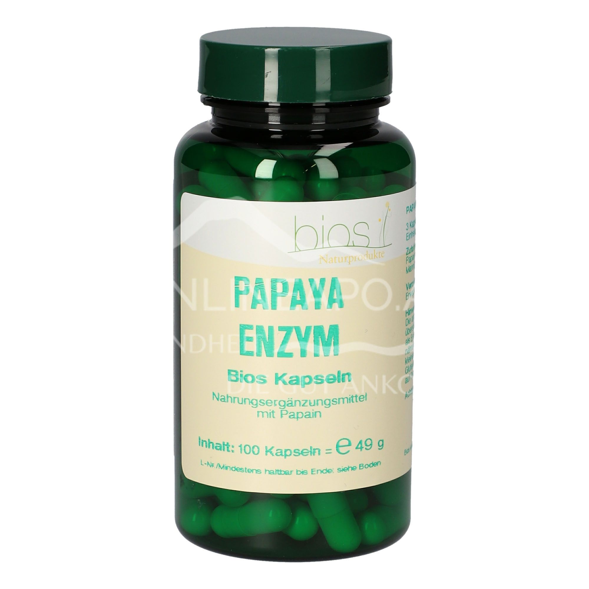 Bios Papaya Enzyme Capsules