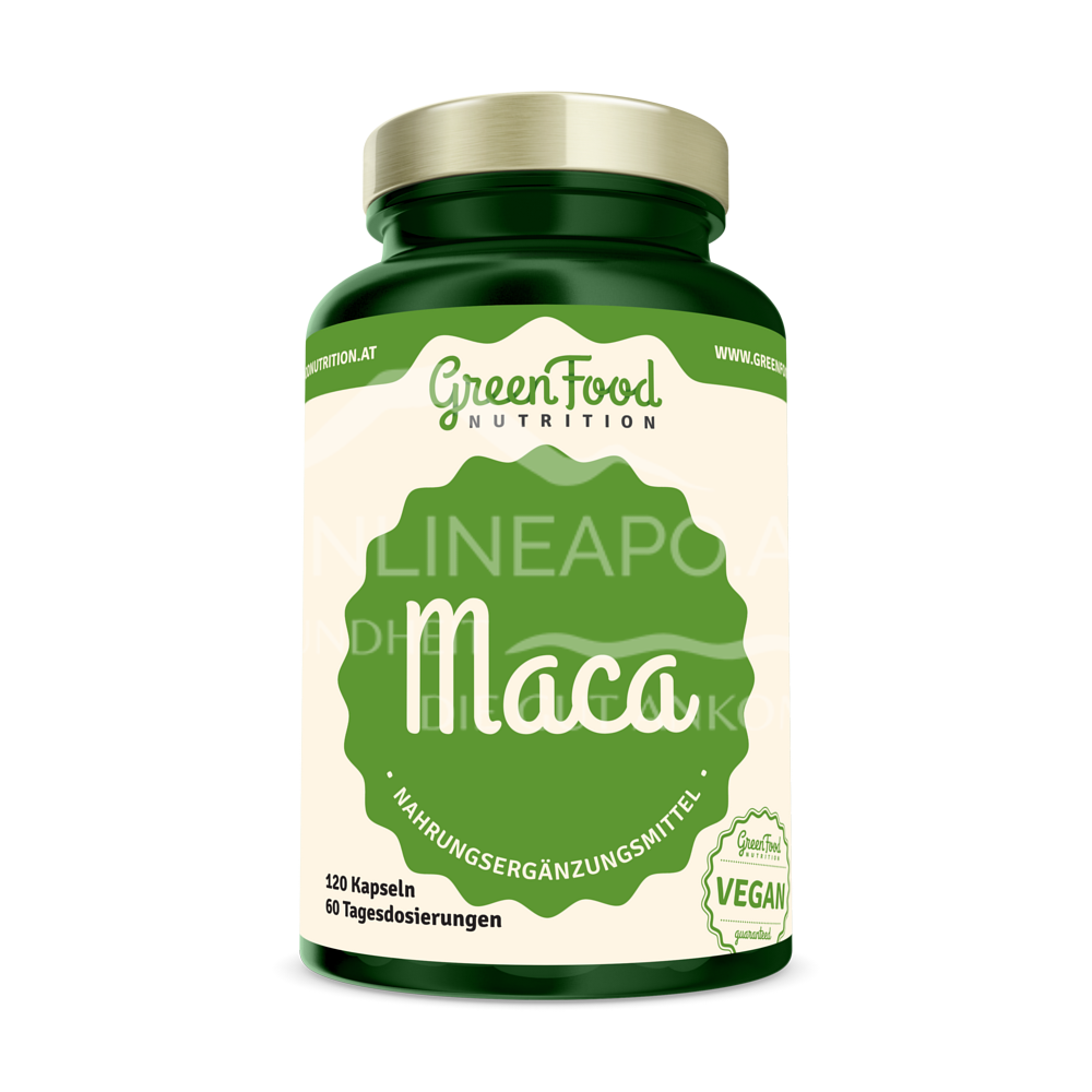 GreenFood Nutrition Maca Kapseln