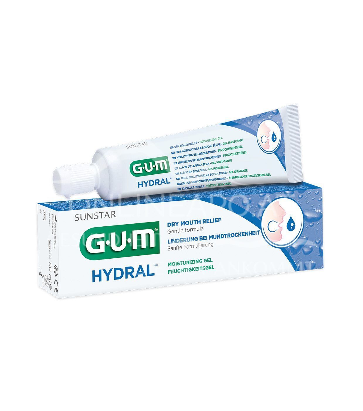 GUM® HYDRAL® moisturising gel